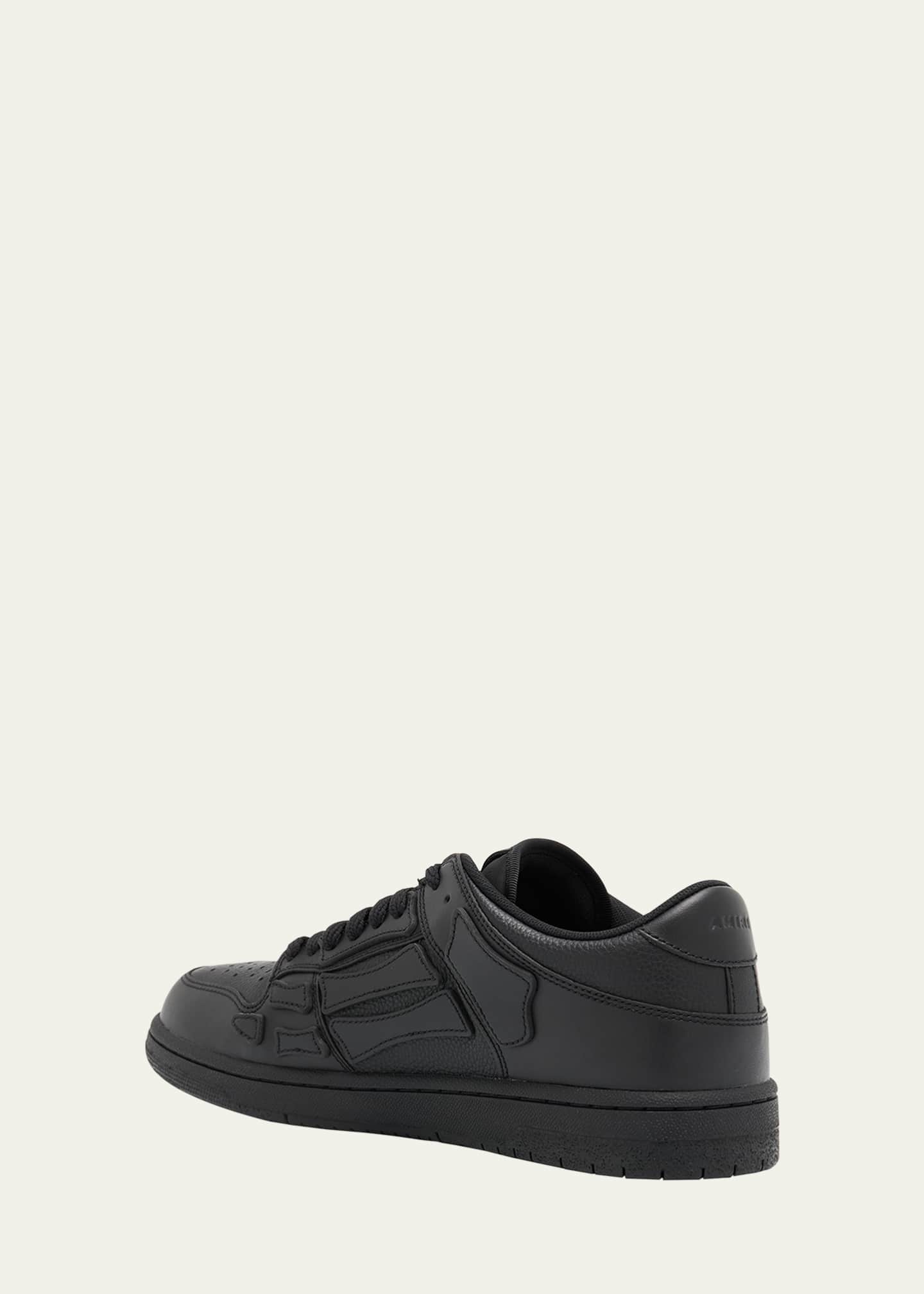 Amiri Men's Skel Low-Top Leather Sneakers Image 4 of 6