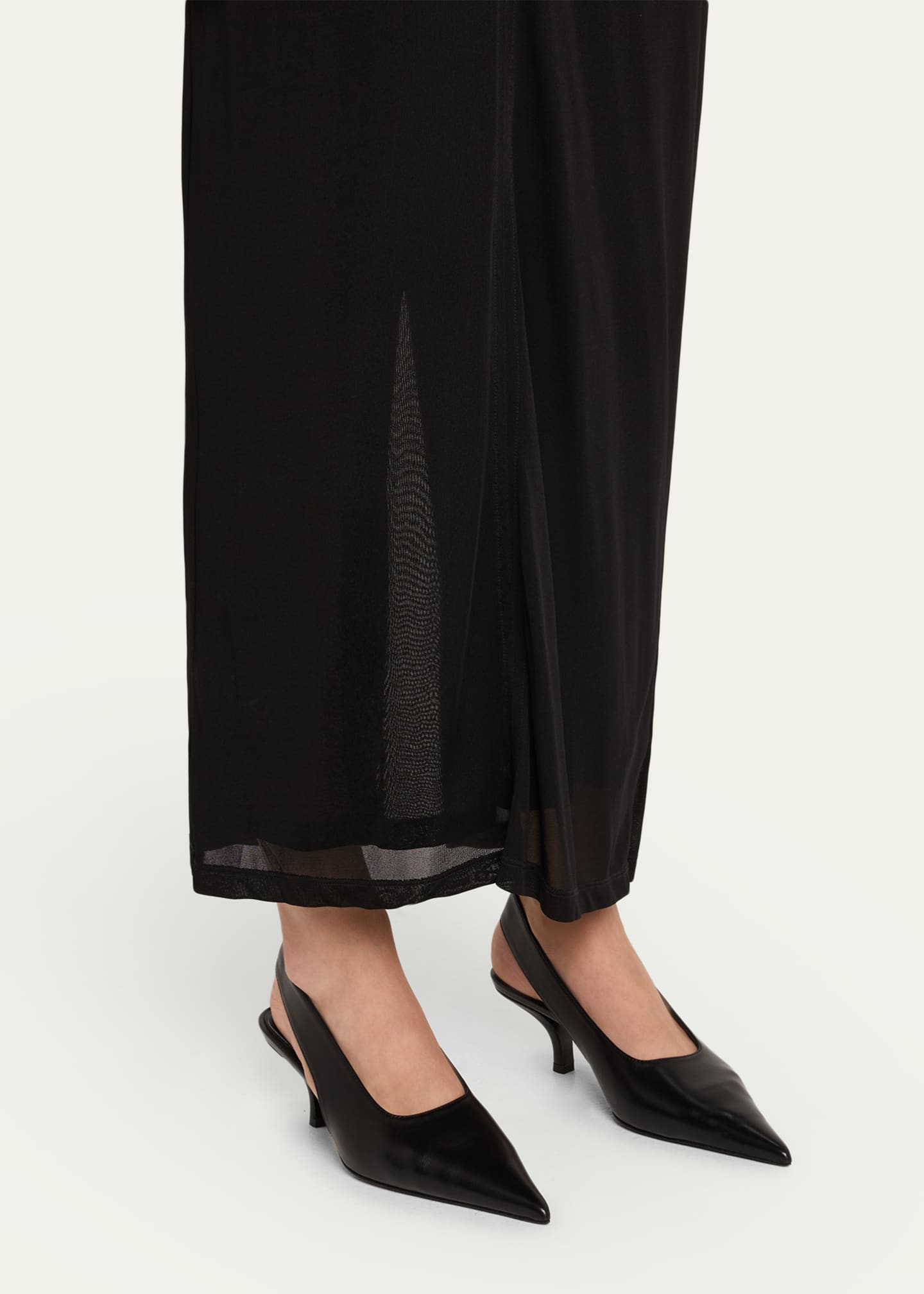 Toteme Leather Slingback Pumps Image 2 of 6