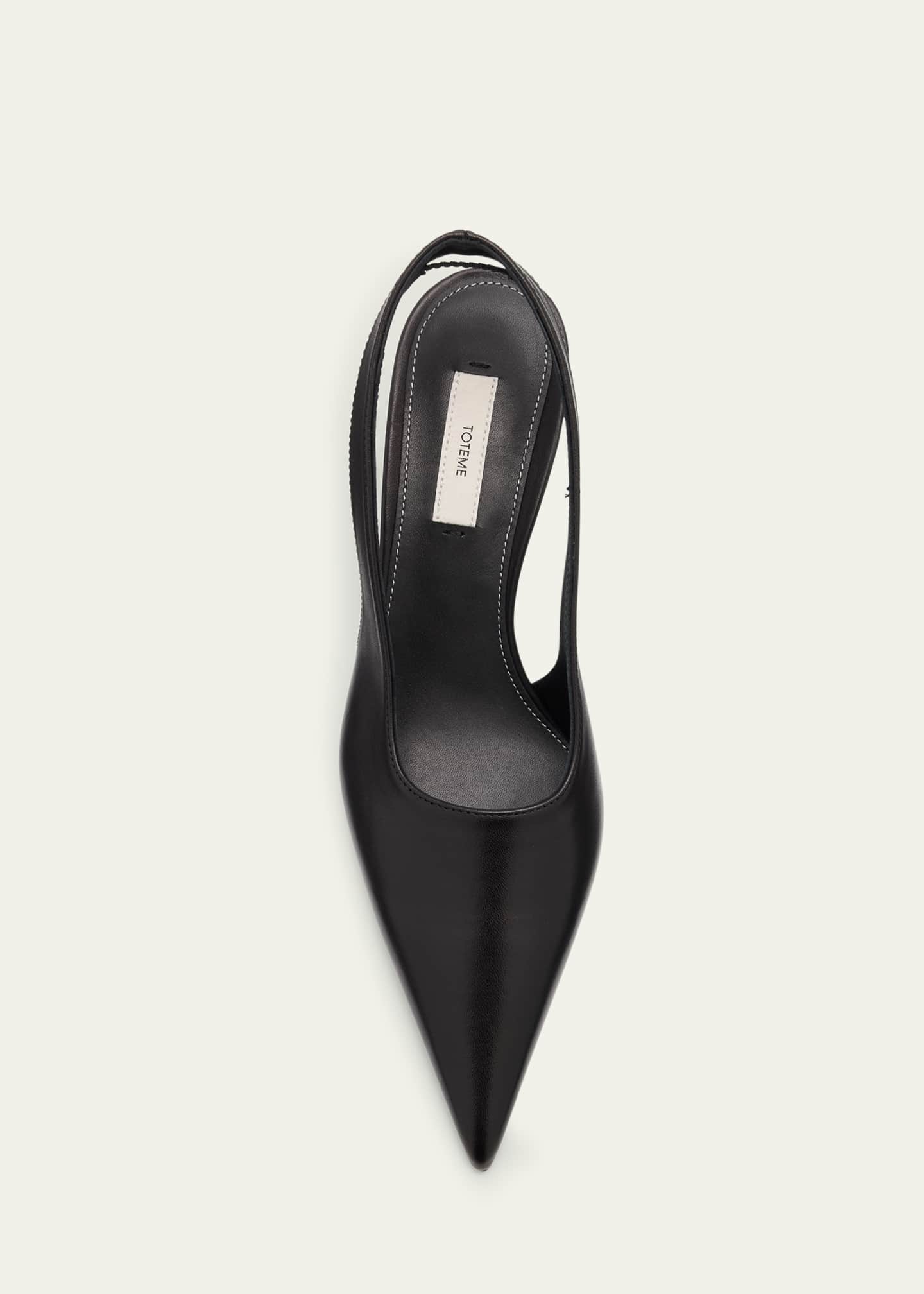 Toteme Leather Slingback Pumps Image 6 of 6
