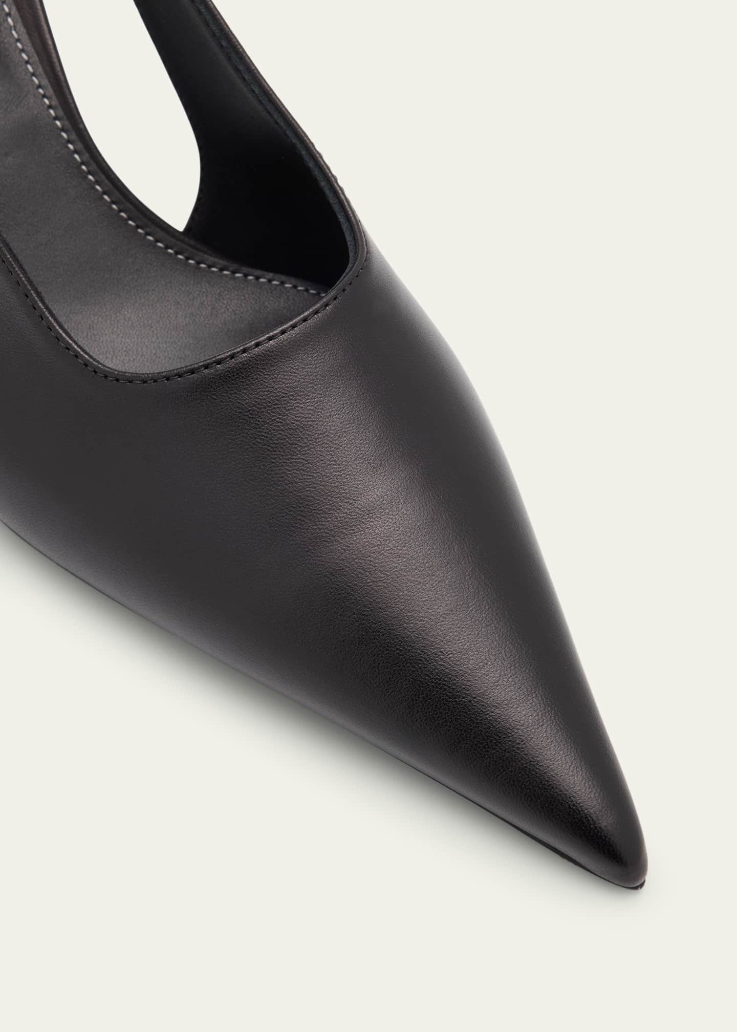 Toteme Leather Slingback Pumps Image 5 of 6