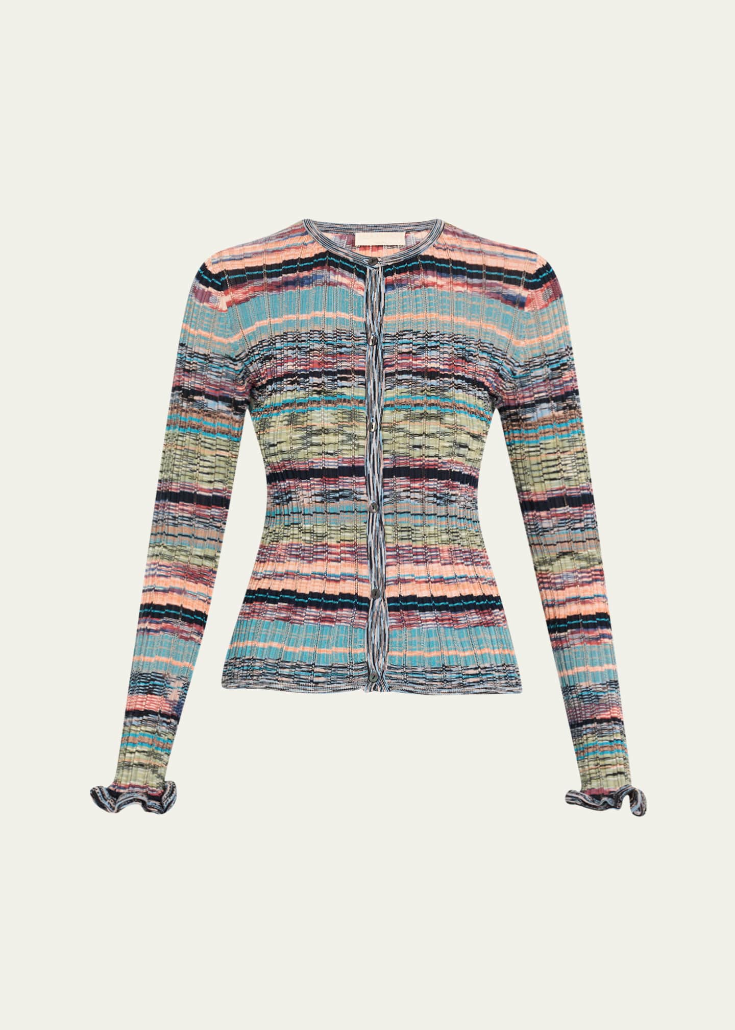Ulla Johnson Lex Rib-Knit Cardigan Image 1 of 5