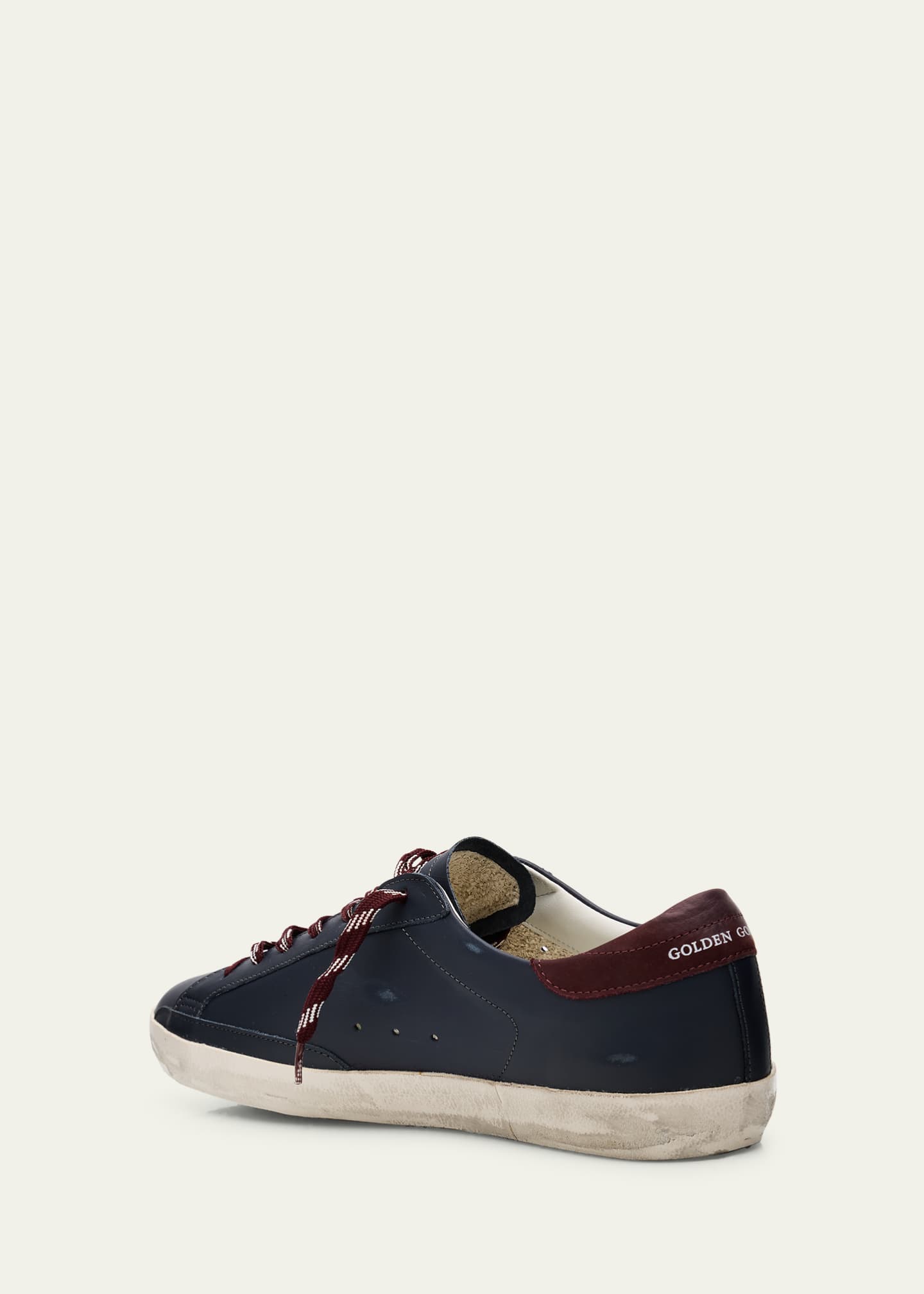 Golden Goose Men's Superstar Leather Low-Top Sneakers Image 2 of 4
