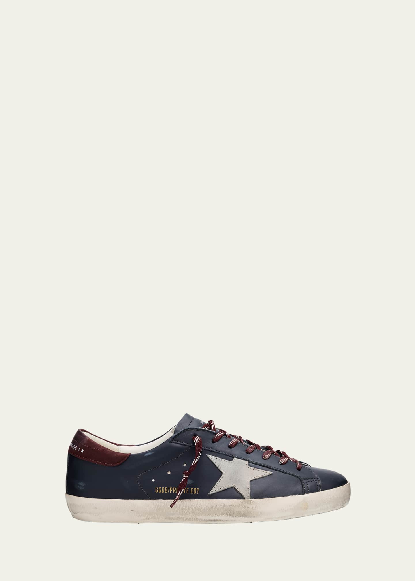Golden Goose Men's Superstar Leather Low-Top Sneakers Image 1 of 4