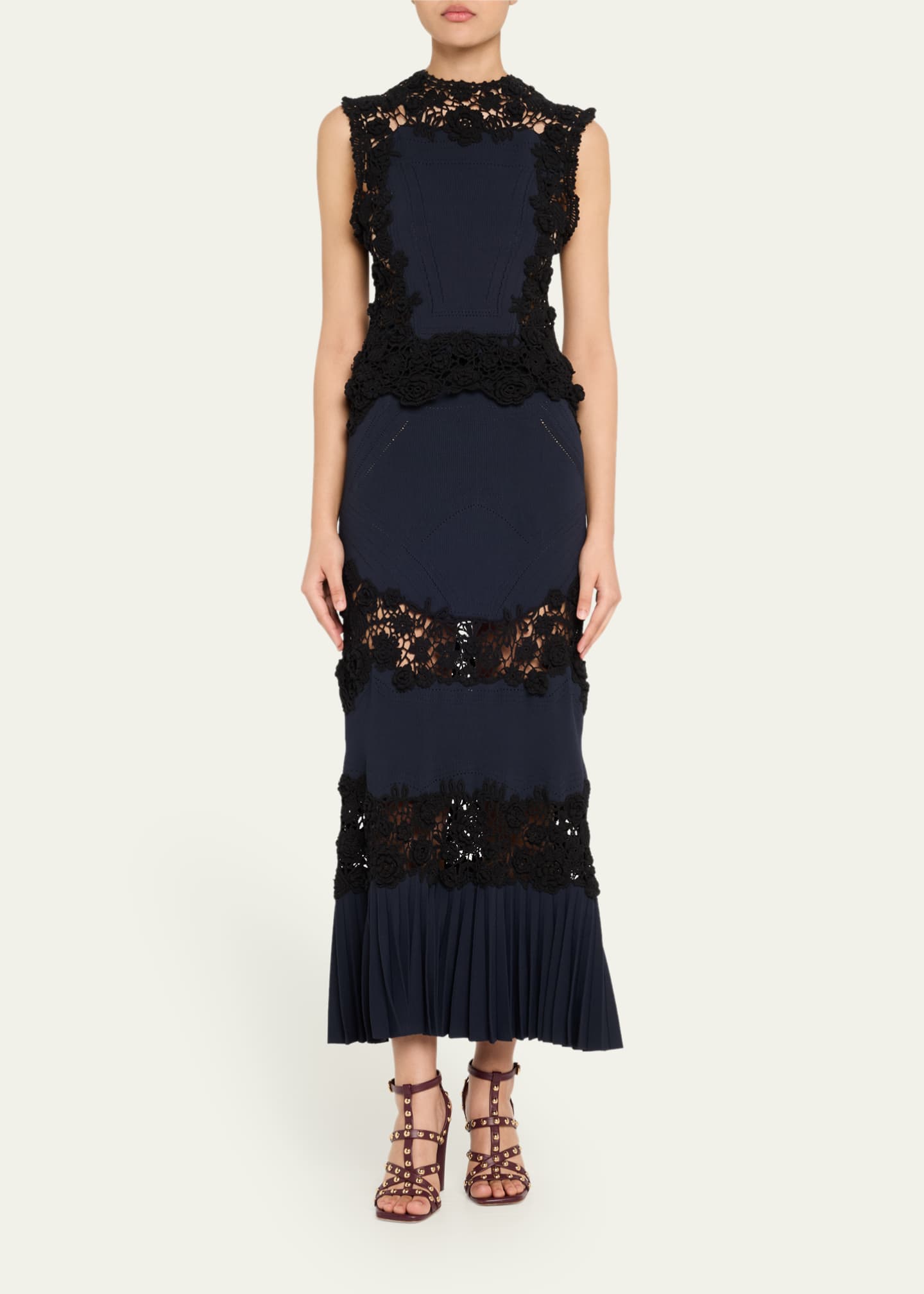 Ulla Johnson Madeline Crochet Knit Maxi Skirt Image 2 of 5