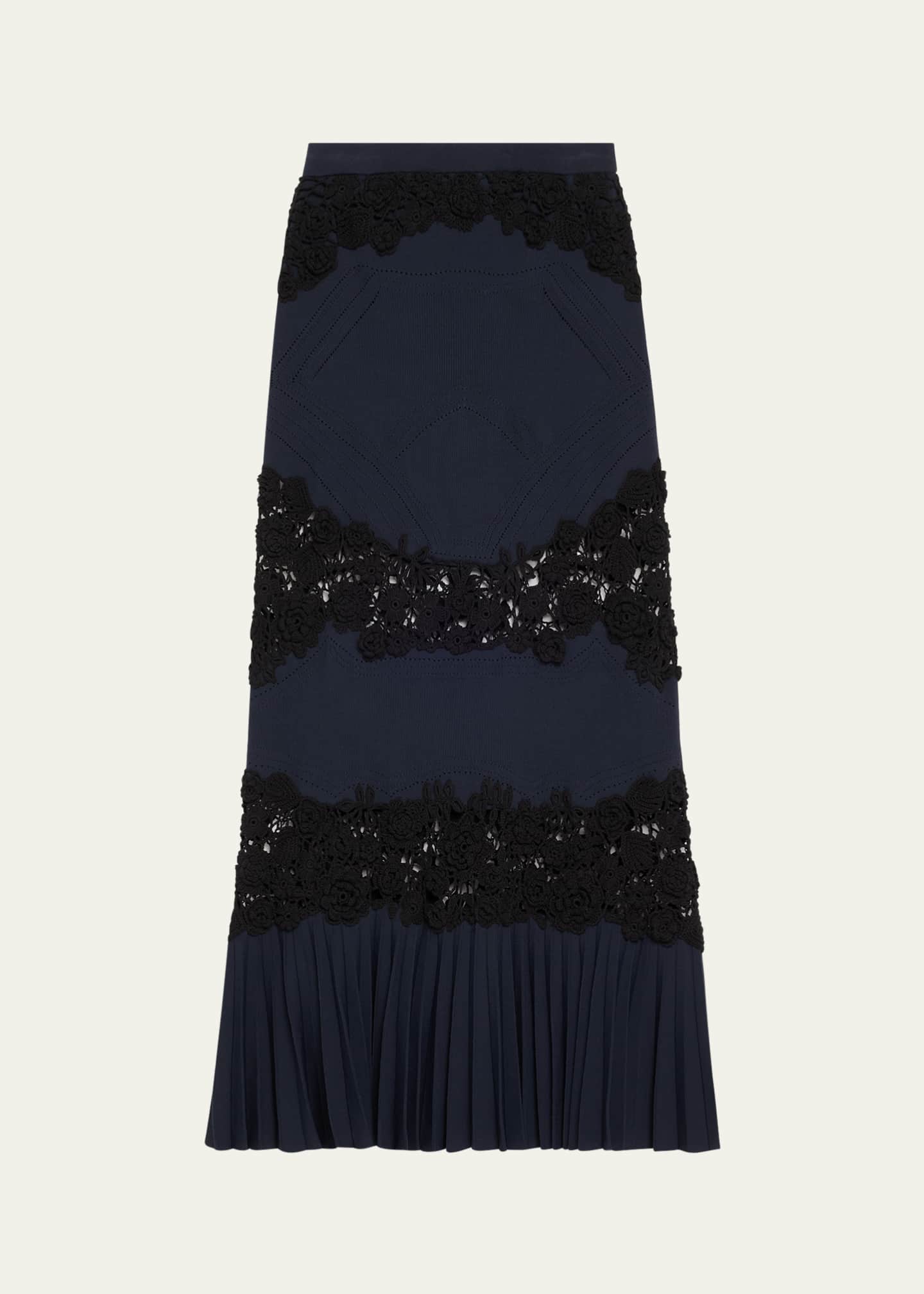 Ulla Johnson Madeline Crochet Knit Maxi Skirt Image 1 of 5
