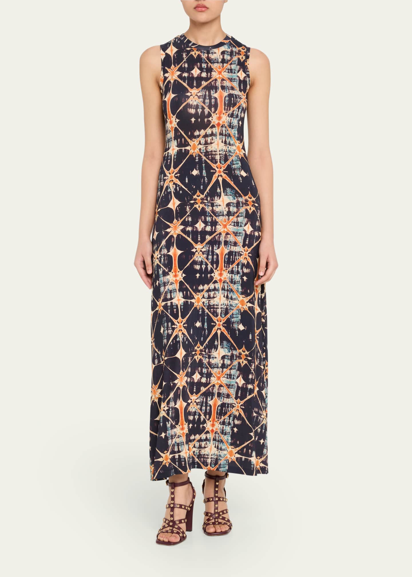 Ulla Johnson Orla Sleeveless Midi Dress Image 2 of 5