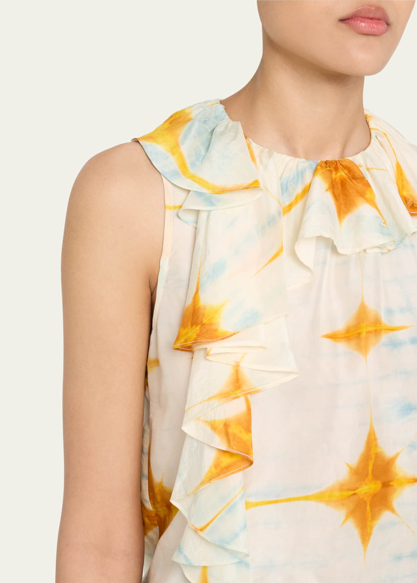 Ulla Johnson Nya Silk Sleeveless Top Image 5 of 5