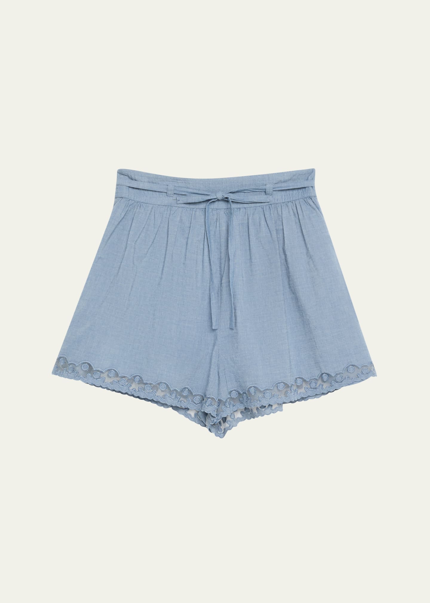 Ulla Johnson Elowen Cotton Shorts Image 1 of 4
