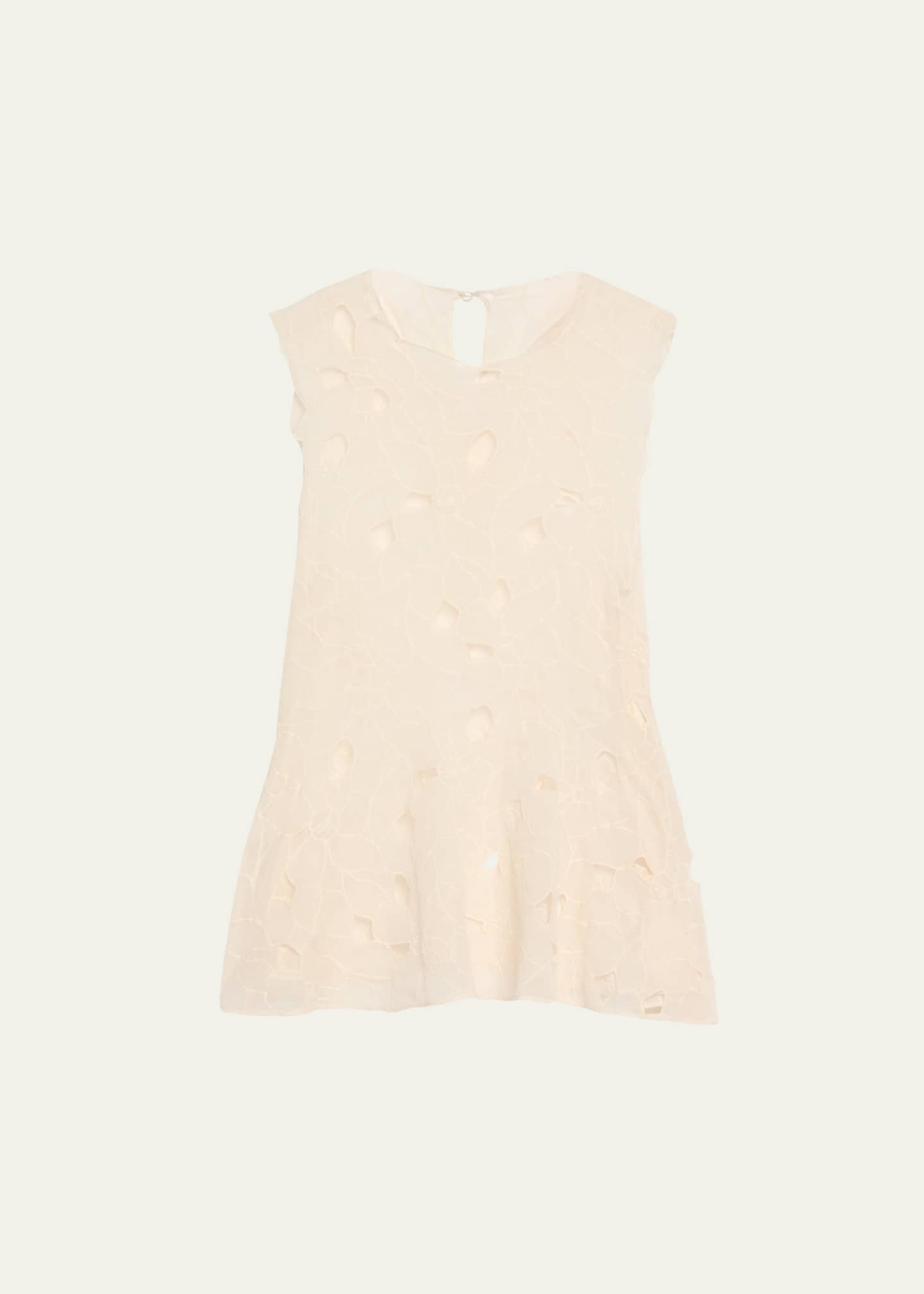 Ulla Johnson Ali Embroidered Sleeveless Top Image 1 of 5