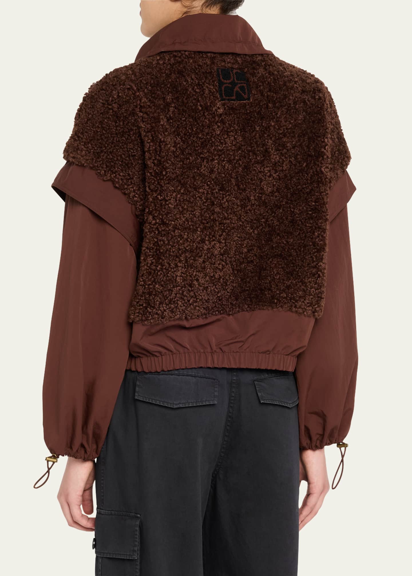 Ulla Johnson Aidan Teddy Fleece Jacket Image 3 of 5