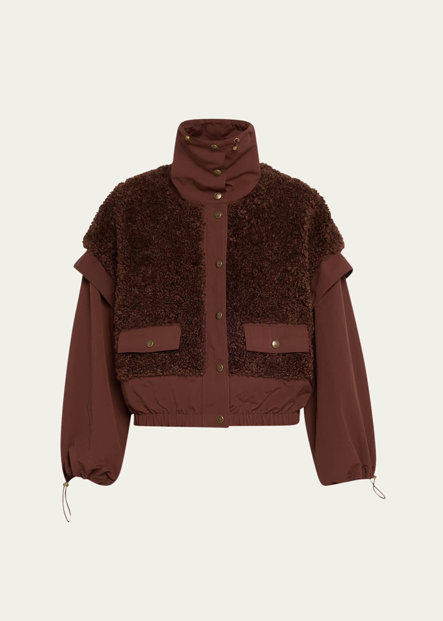 Ulla Johnson Aidan Teddy Fleece Jacket Image 1 of 5