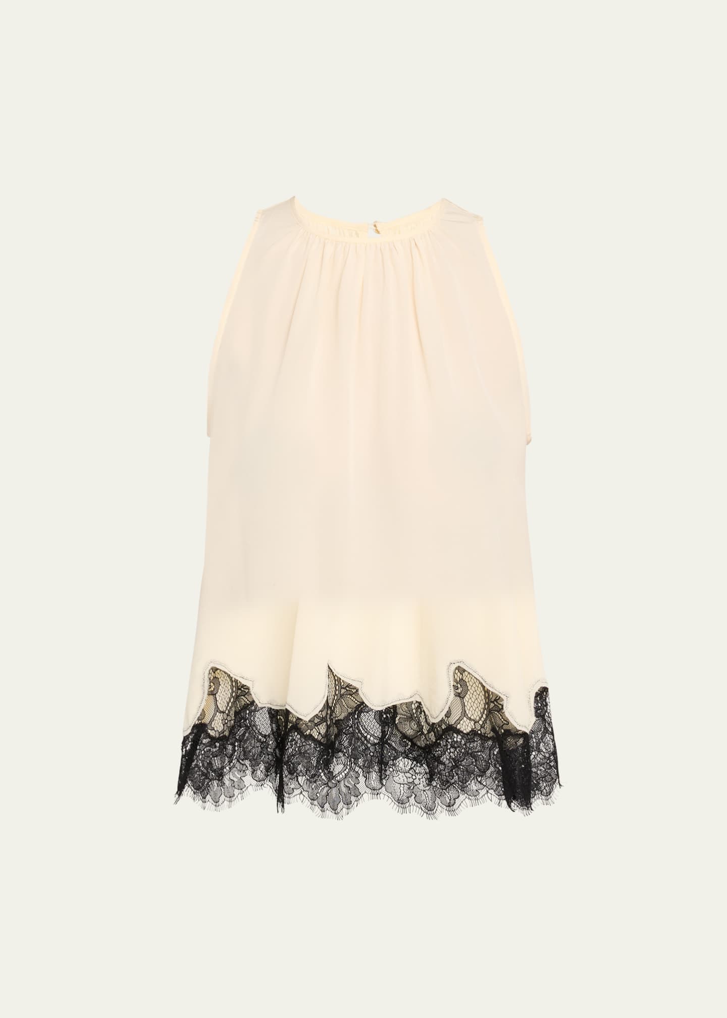 Ulla Johnson Sierra Halter Lace Top Image 1 of 5
