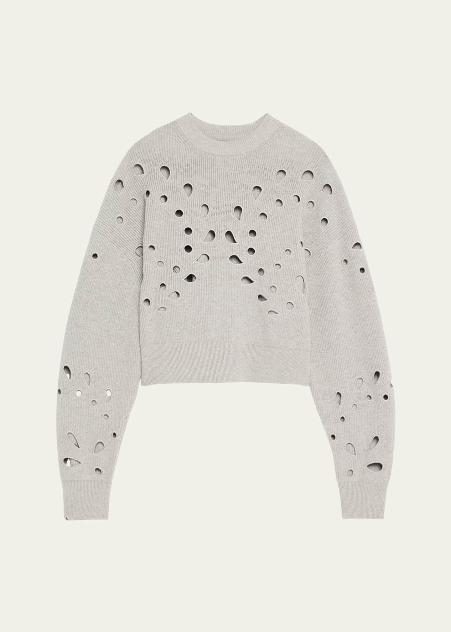 Ulla Johnson Vanessa Cutout Pullover Sweater Image 1 of 5