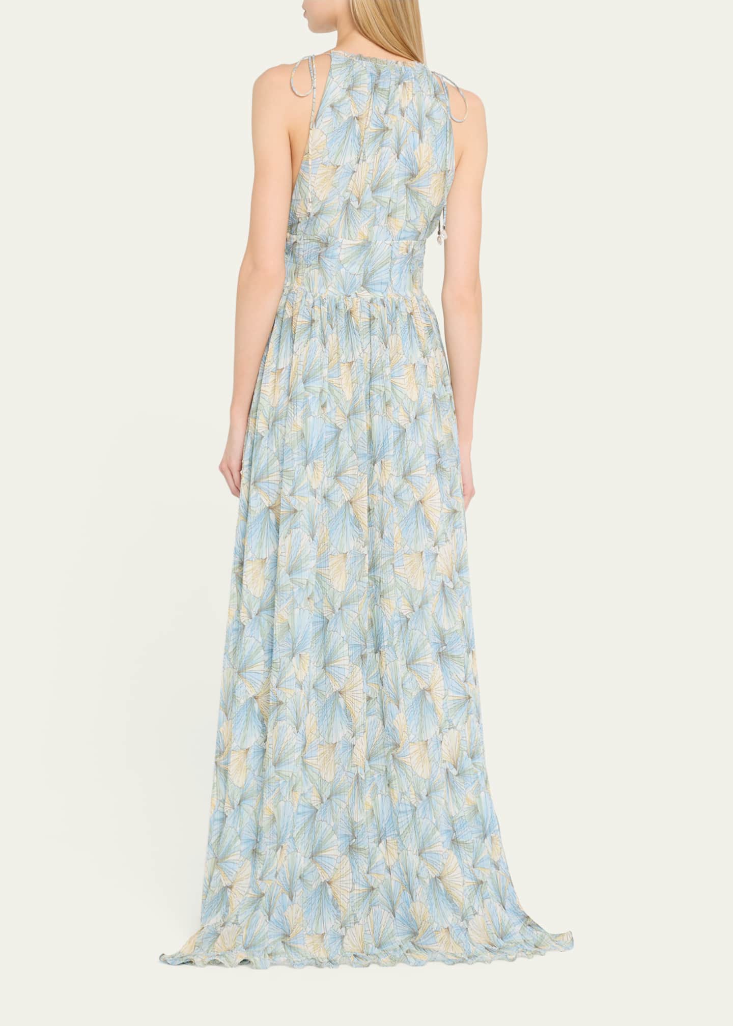 Yardley High-Neck Maxi Dress - Thumbnail 3
