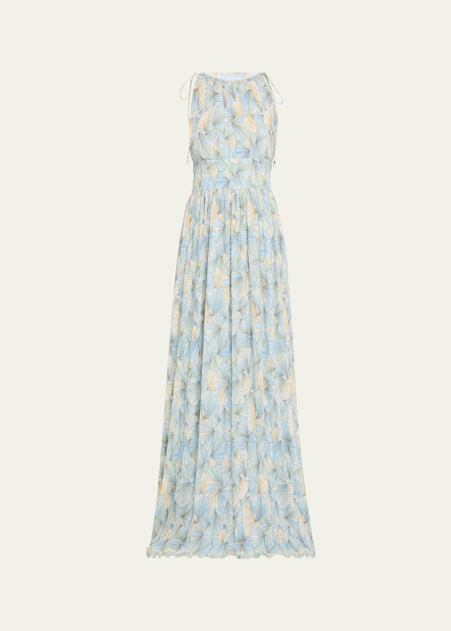 Yardley High-Neck Maxi Dress - Thumbnail 1