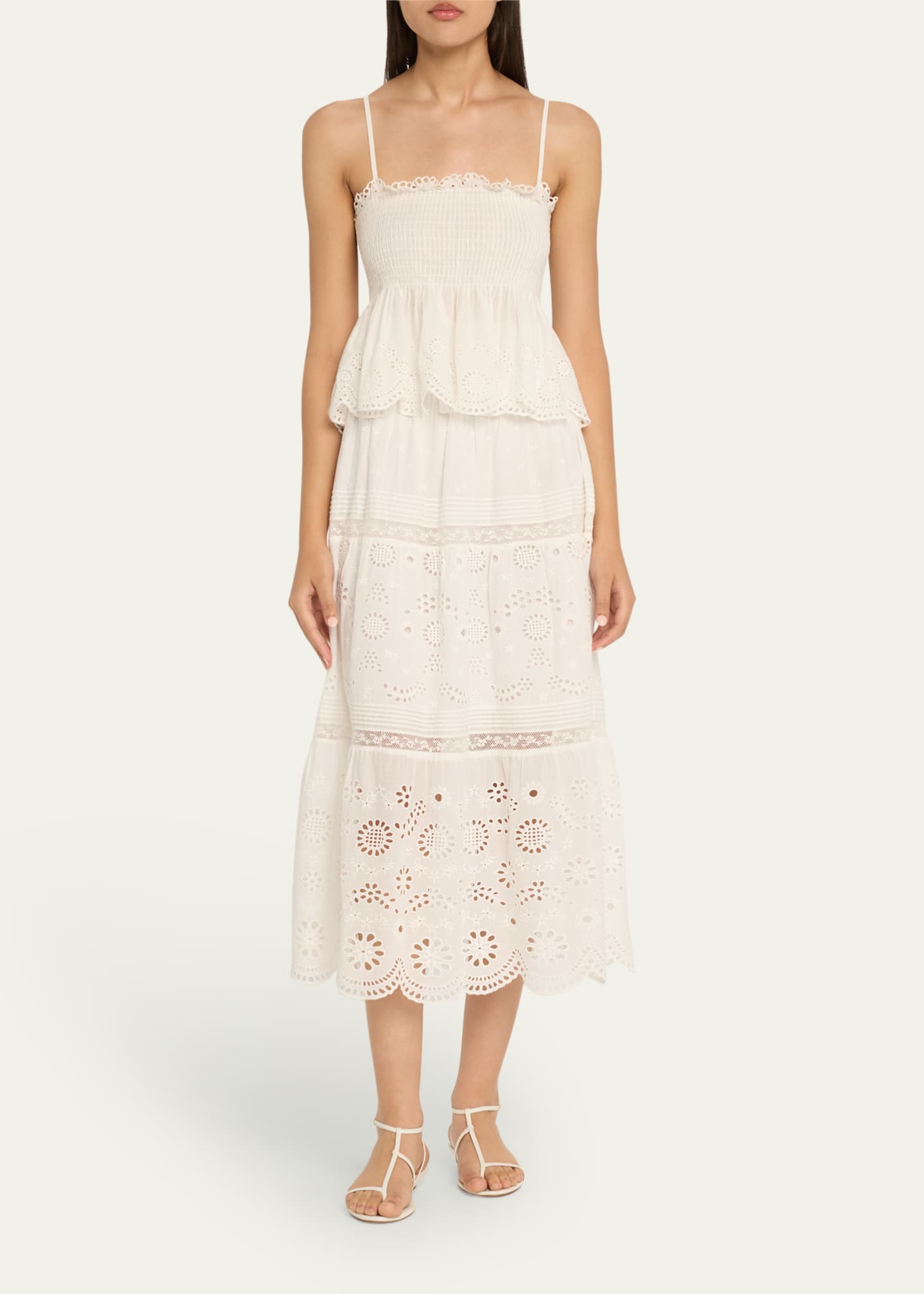 Condie Eyelet Peplum Top - Thumbnail 2
