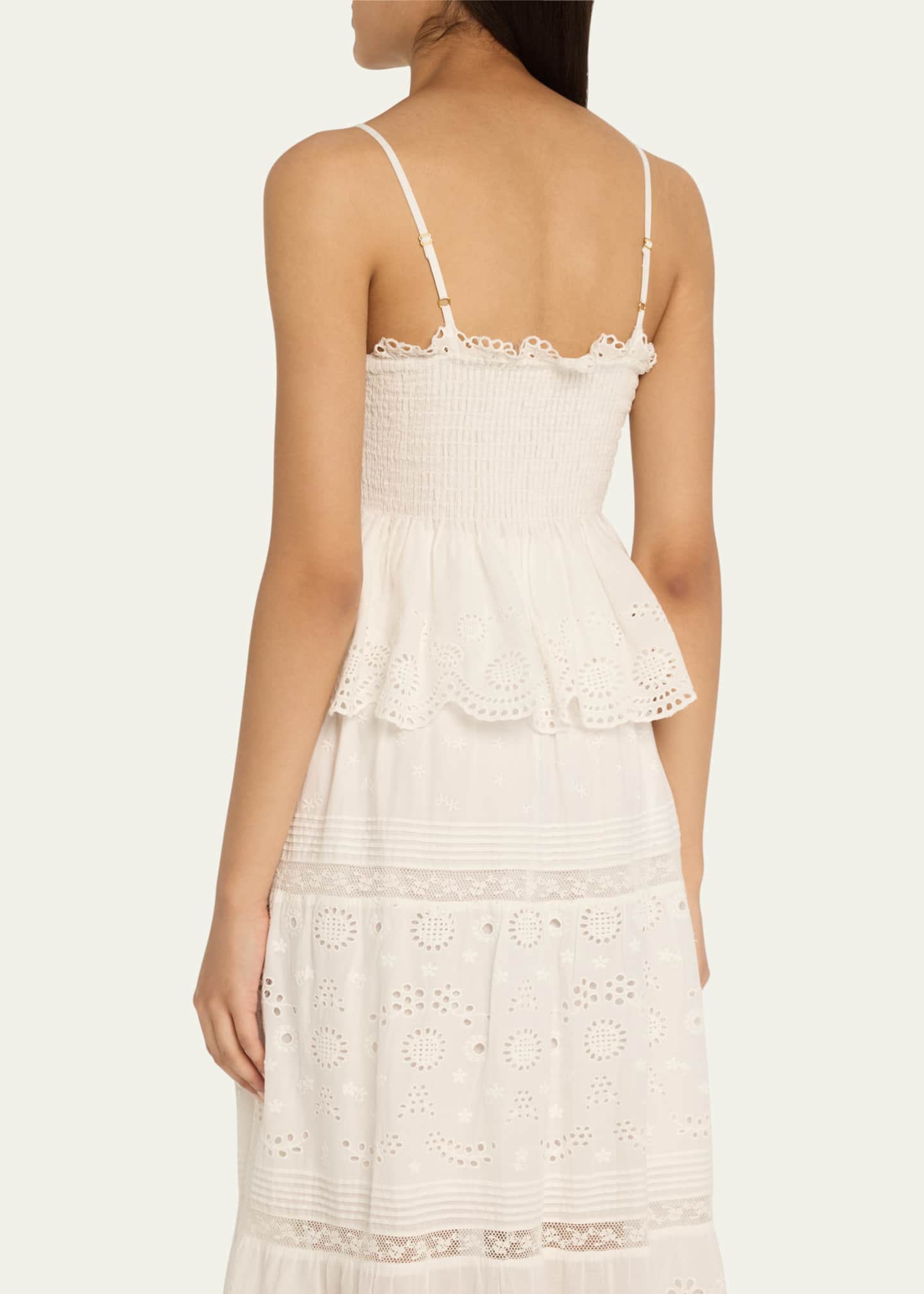 Condie Eyelet Peplum Top - Thumbnail 3