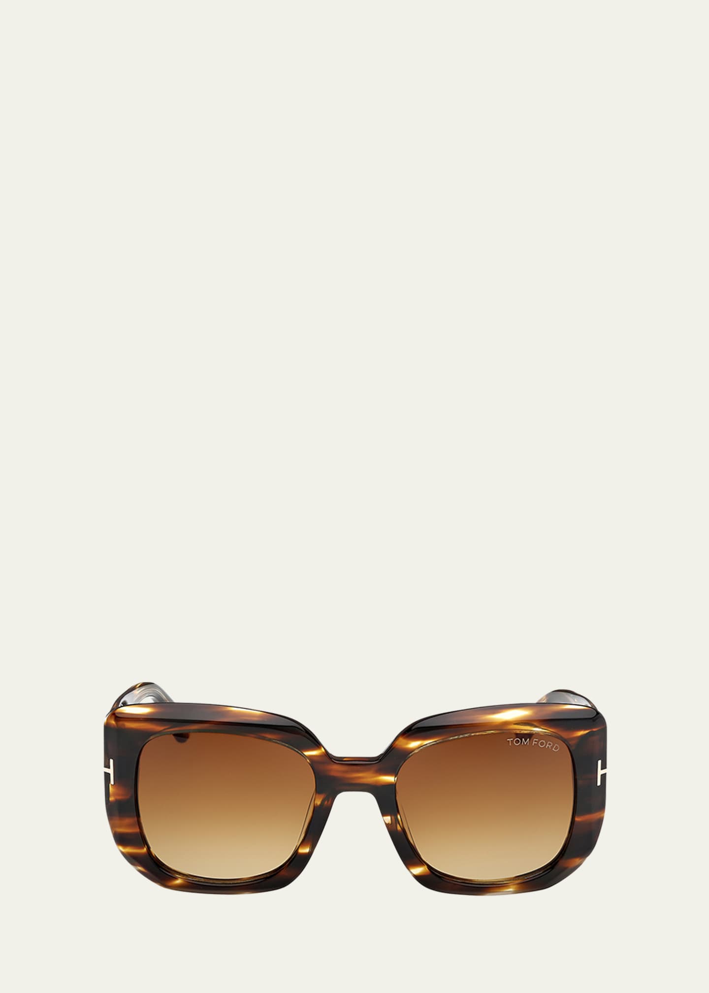 【関税＆送料込み】Tom Ford Carla Square Sunglasses TOM FORD Carla-02 Acetate Square Sunglasses - Bergdorf Goodman