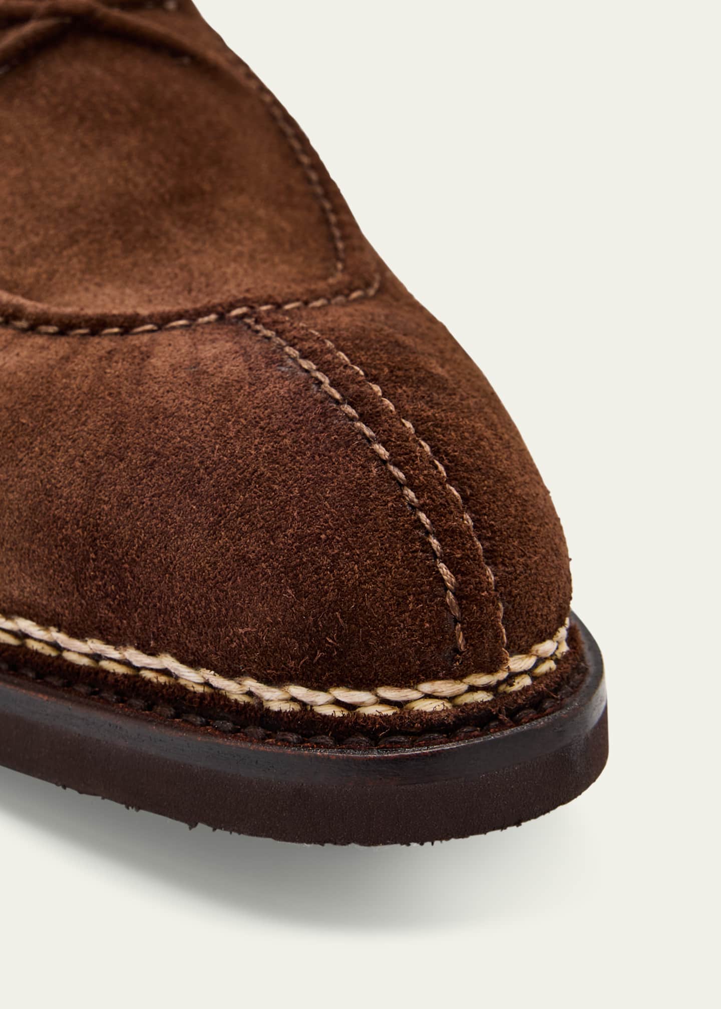 Bontoni Men's Patrizio Leather Rubber-Sole Loafers Image 3 of 4