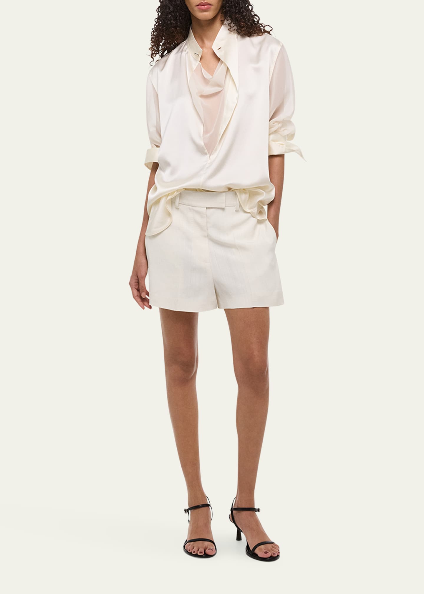 Relaxed Silk Shirt