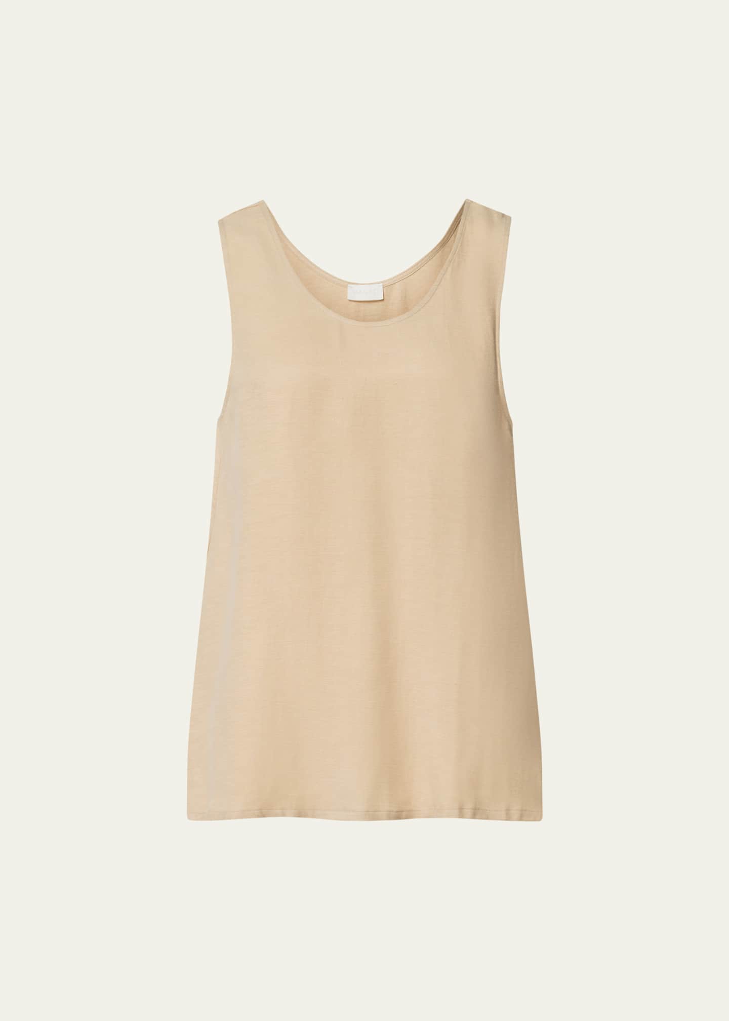 Hanro Urban Casuals Relaxed Linen-Blend Tank Image 1 of 4