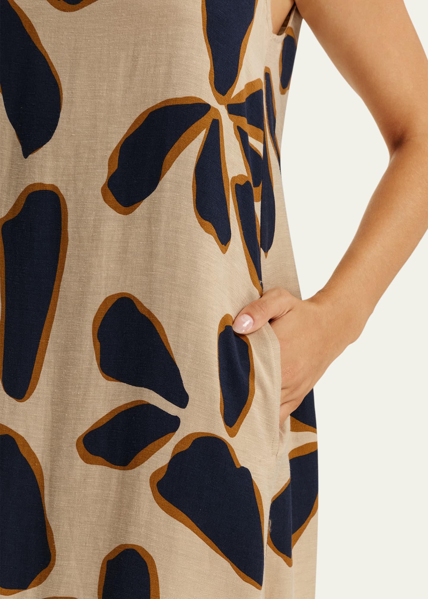 Hanro Urban Casuals Floral-Print Midi Dress Image 4 of 4