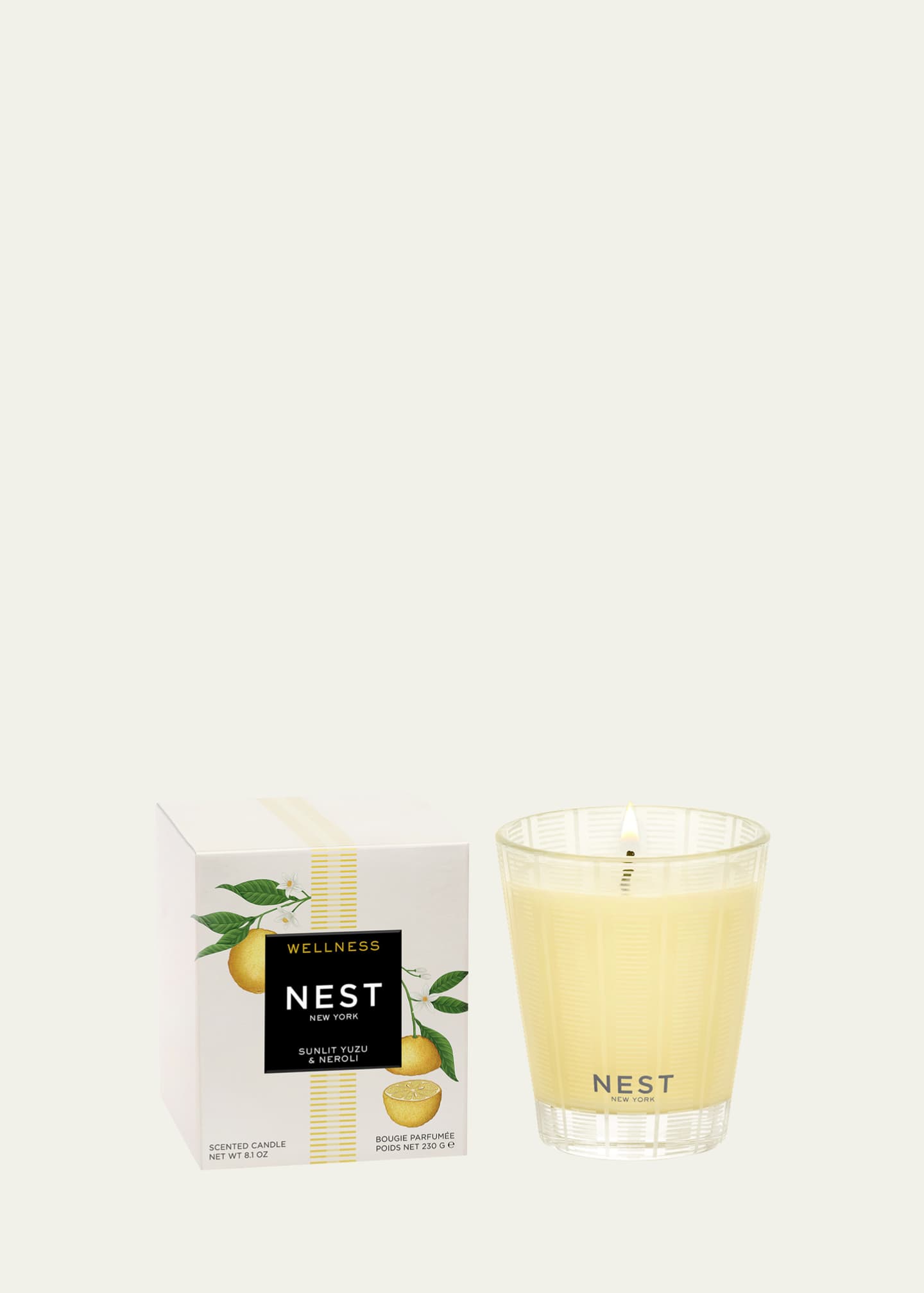 NEST New York Sunlit Yuzu & Neroli Classic Candle, 8.1 oz. Image 2 of 2