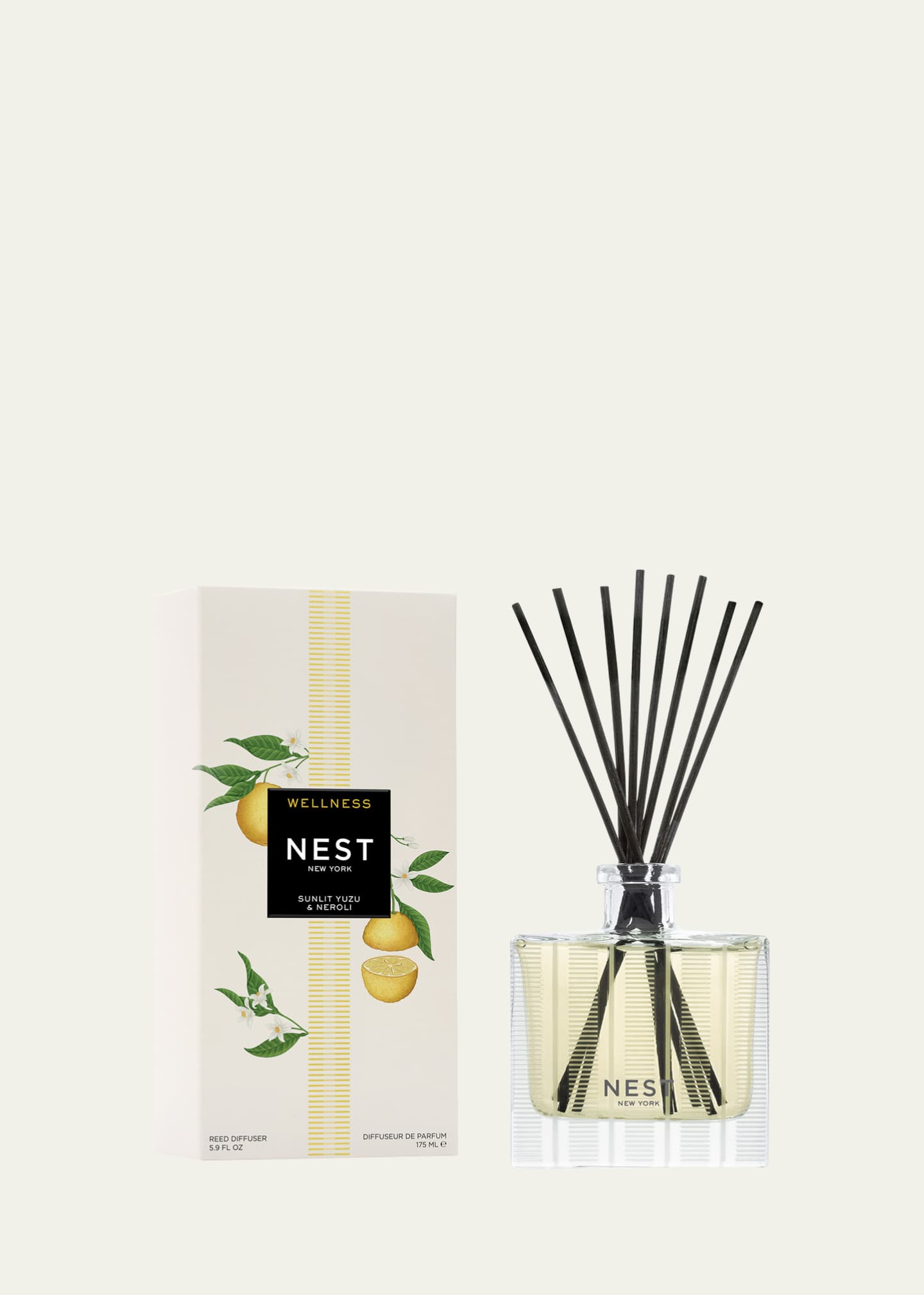 NEST New York Sunlit Yuzu & Neroli Reed Diffuser, 5.9 oz. Image 2 of 2