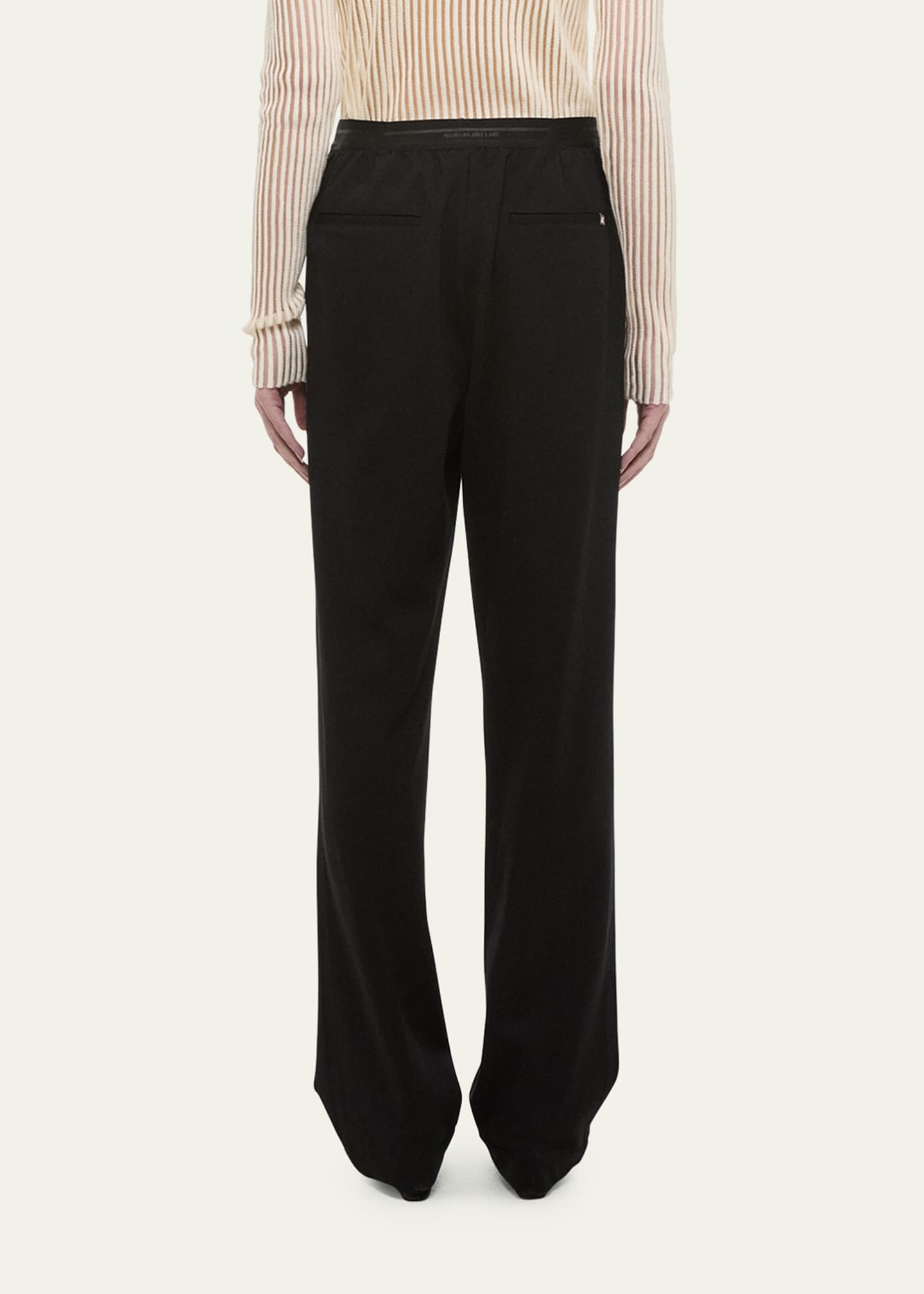 Logo Waistband Car Trousers
