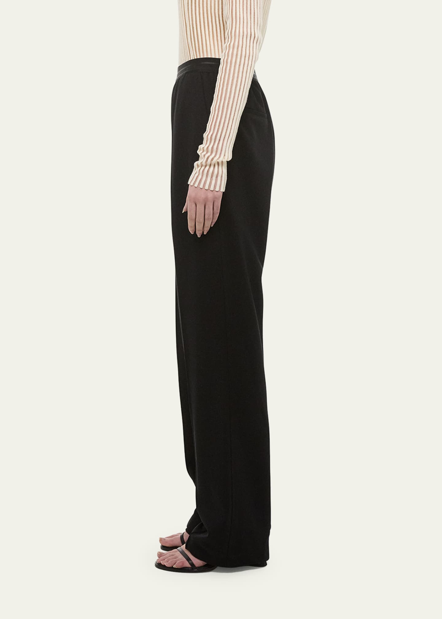 Logo Waistband Car Trousers
