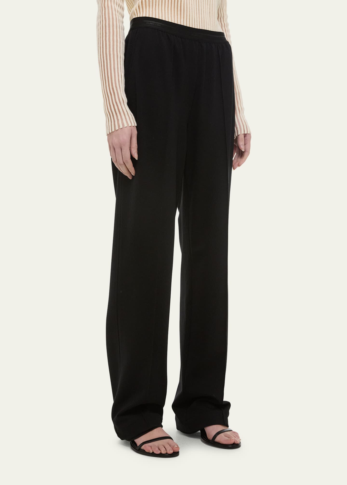 Logo Waistband Car Trousers
