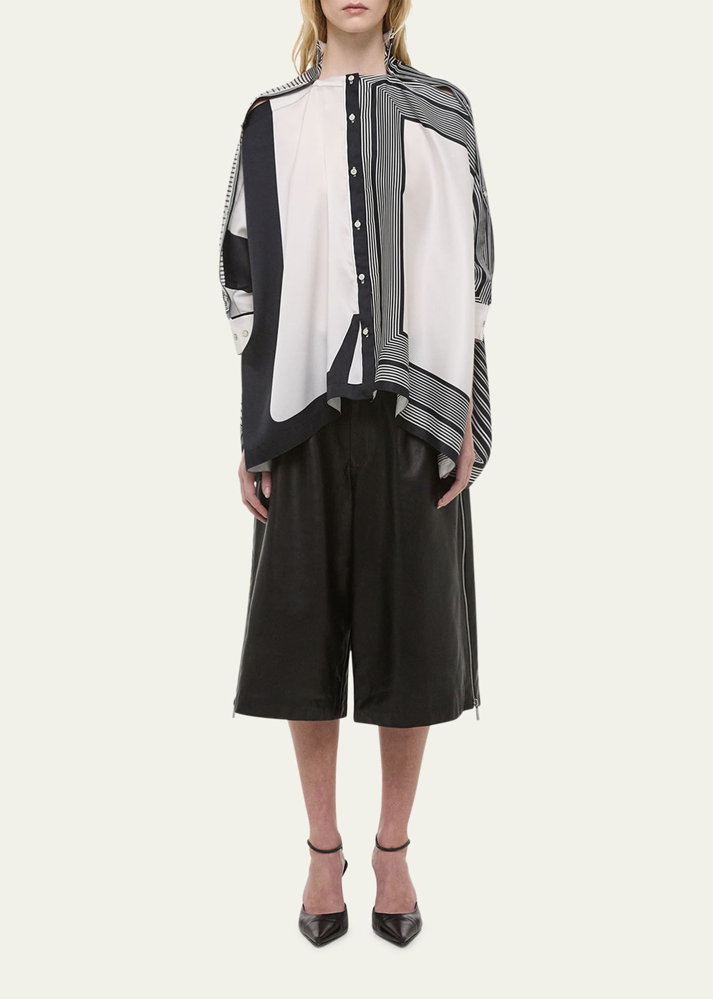 Helmut Lang Printed Scarf Top Image 2 of 5