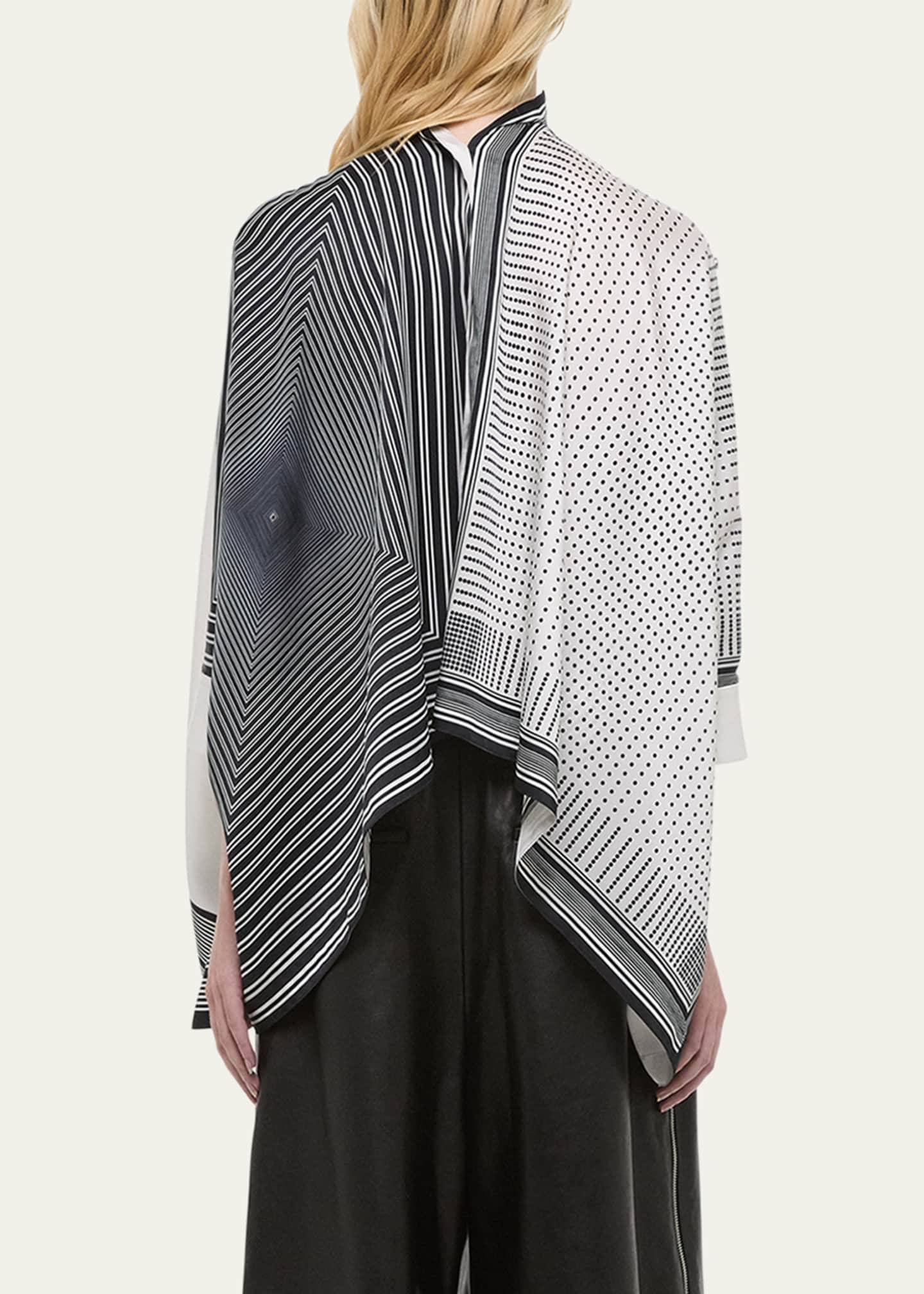 Helmut Lang Printed Scarf Top Image 3 of 5