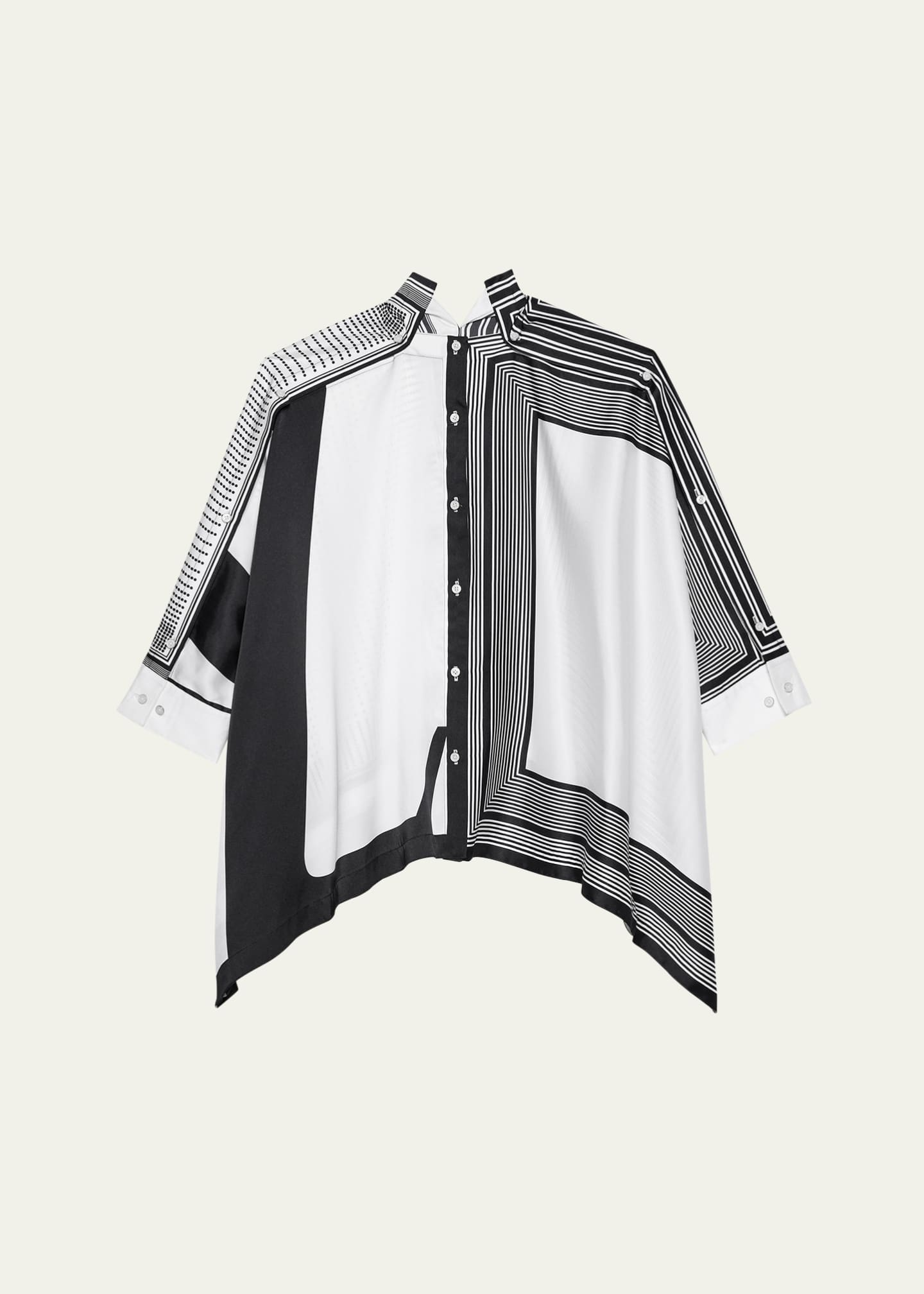 Helmut Lang Printed Scarf Top Image 1 of 5