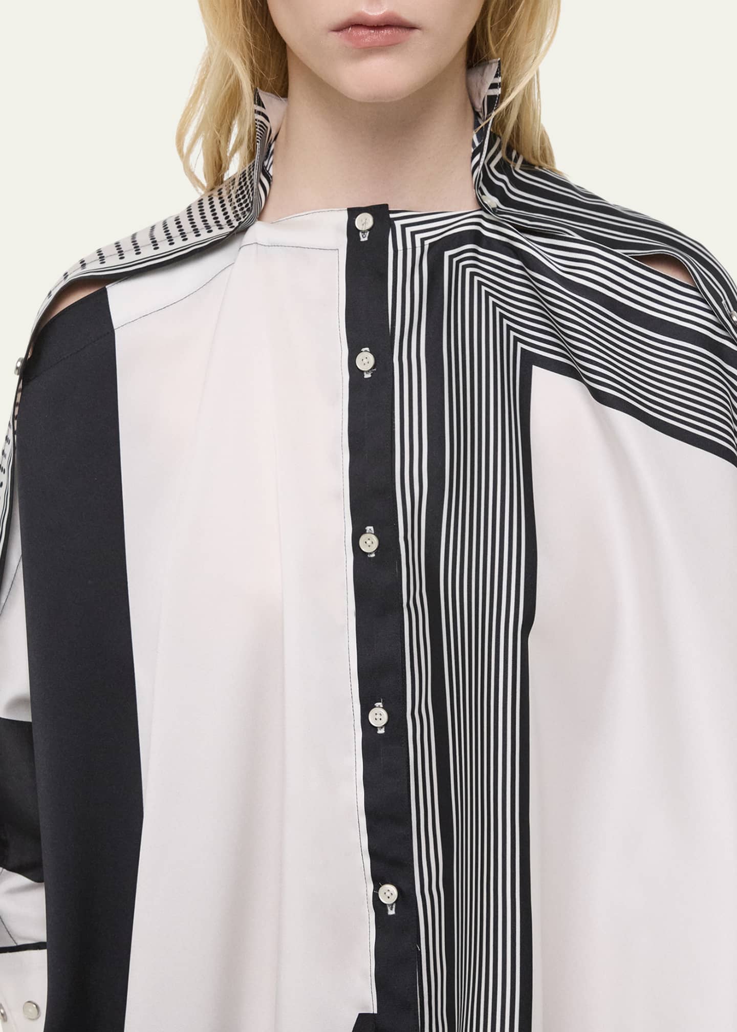 Helmut Lang Printed Scarf Top Image 5 of 5