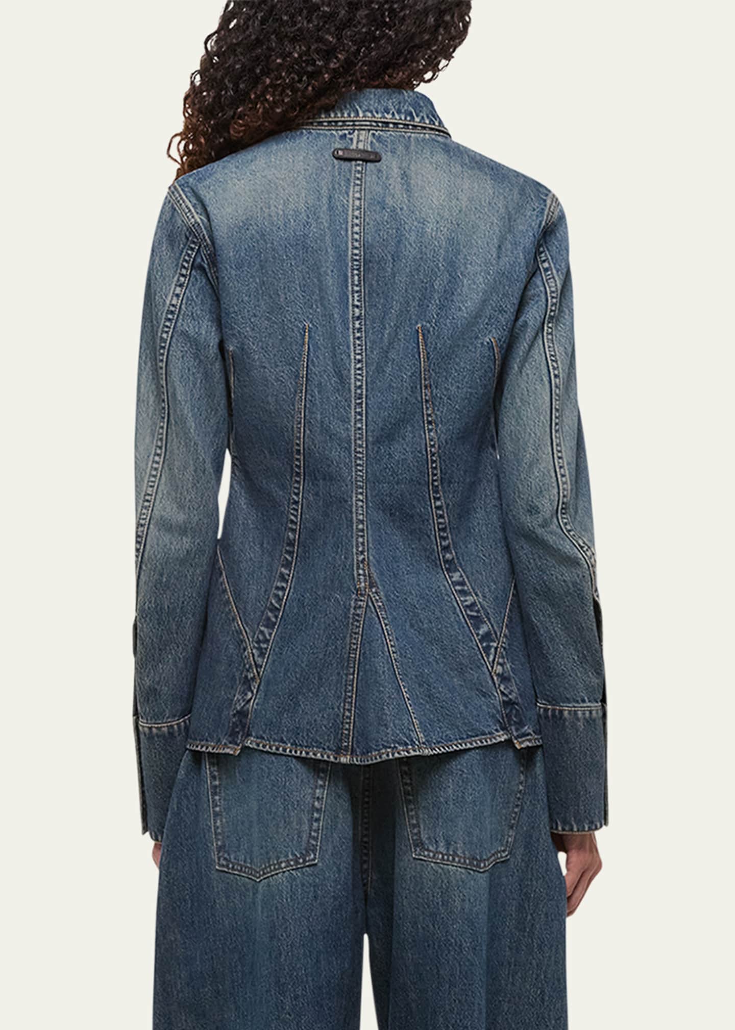Apex Denim Shirt with Darts