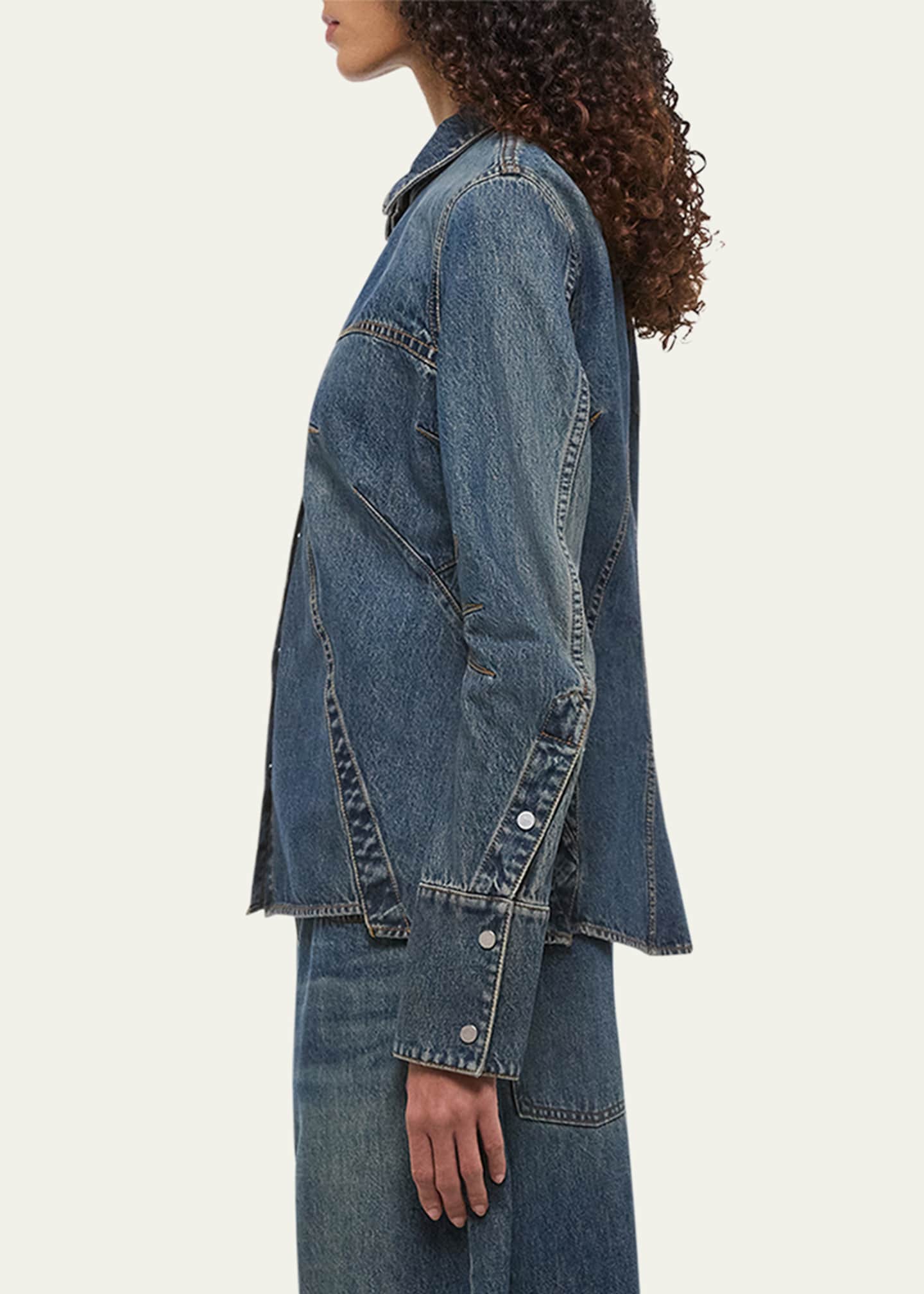 Apex Denim Shirt with Darts