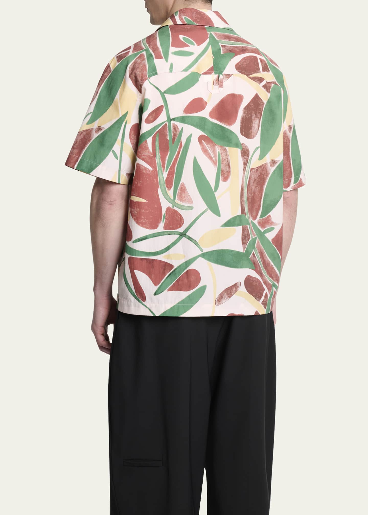 Jacquemus Men's Fonccio Camp Shirt Image 3 of 5
