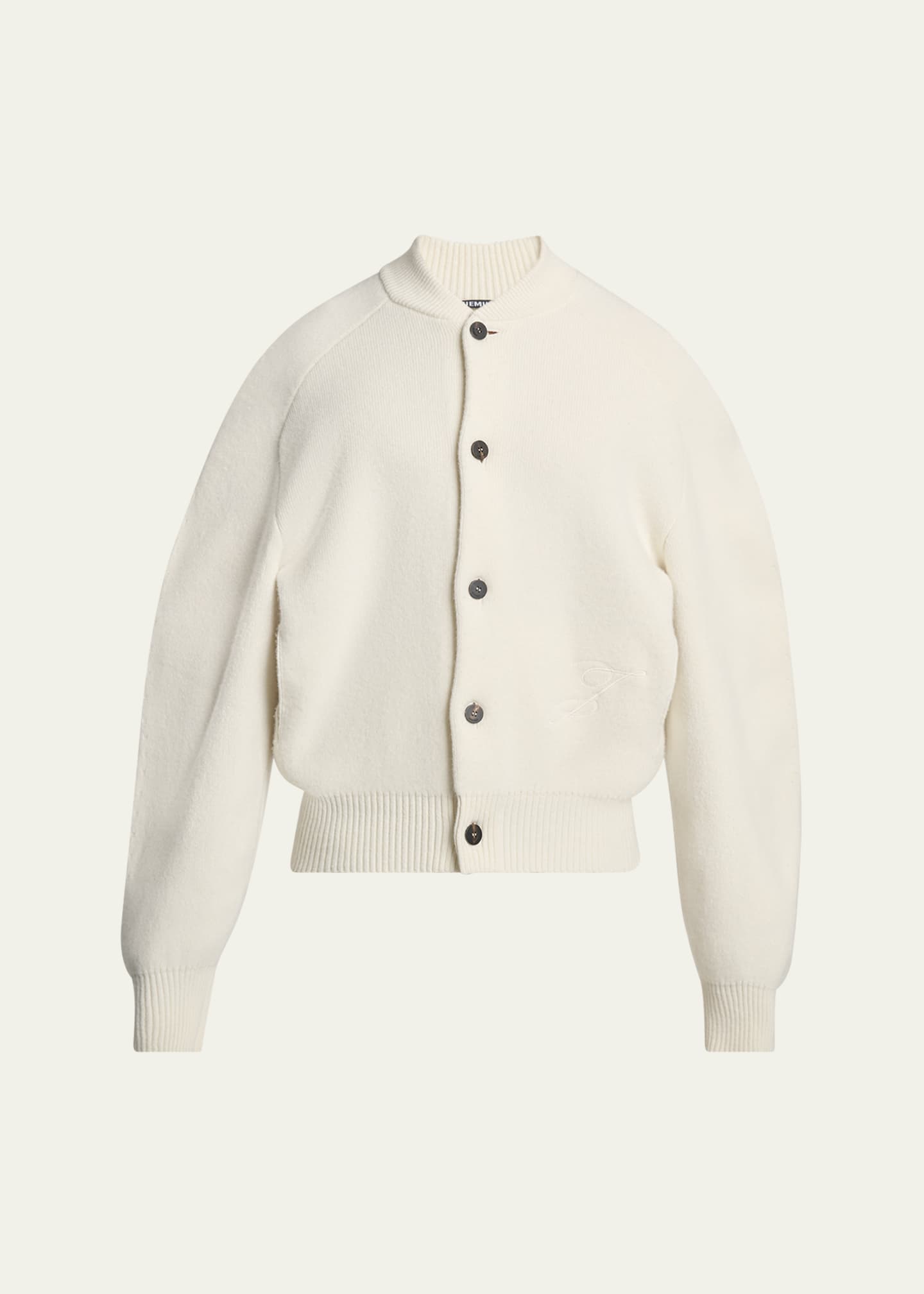 Jacquemus Men's Wool Oversized Cardigan Image 1 of 5