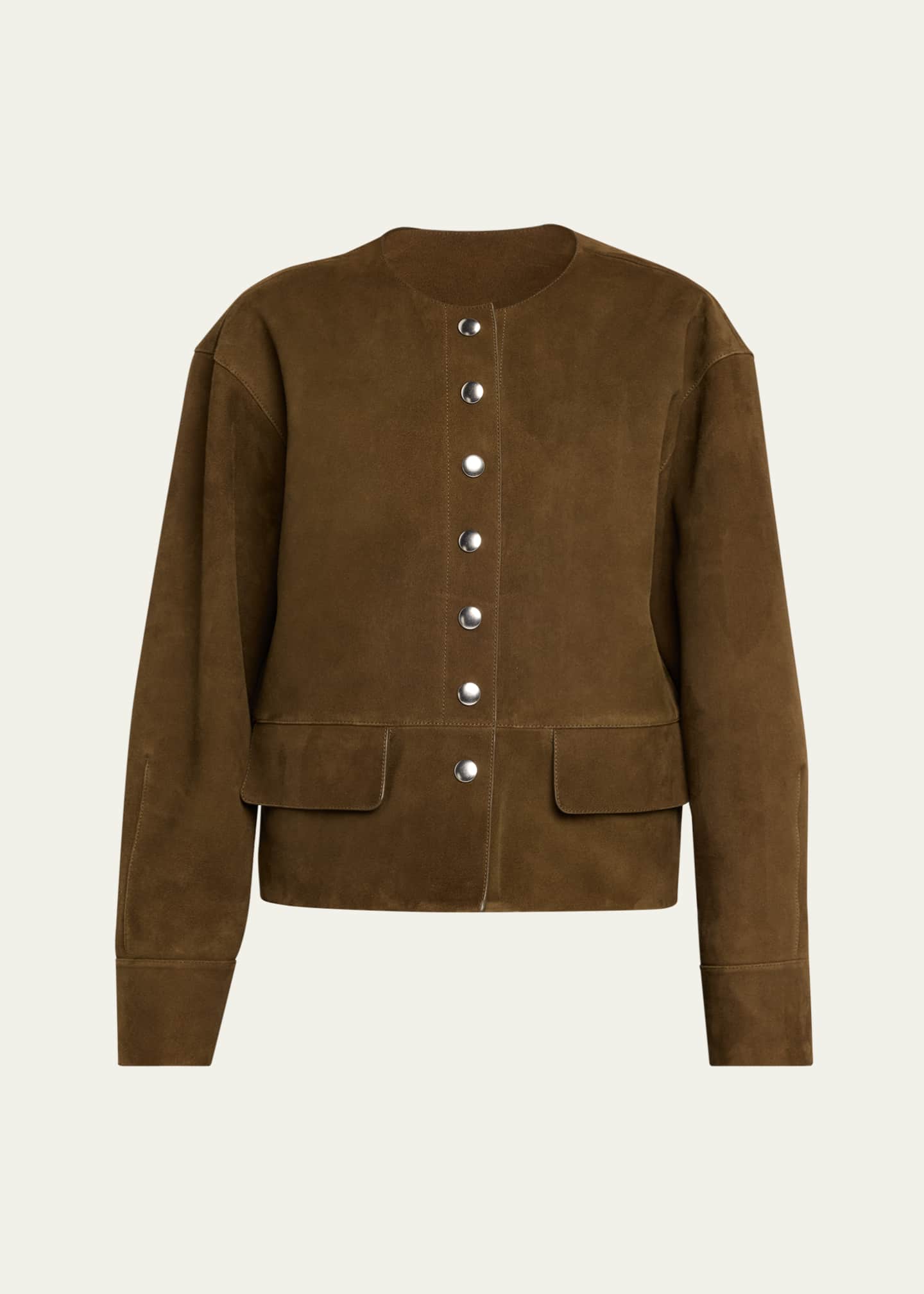 Proenza Schouler White Label Robin Suede Jacket Image 1 of 5