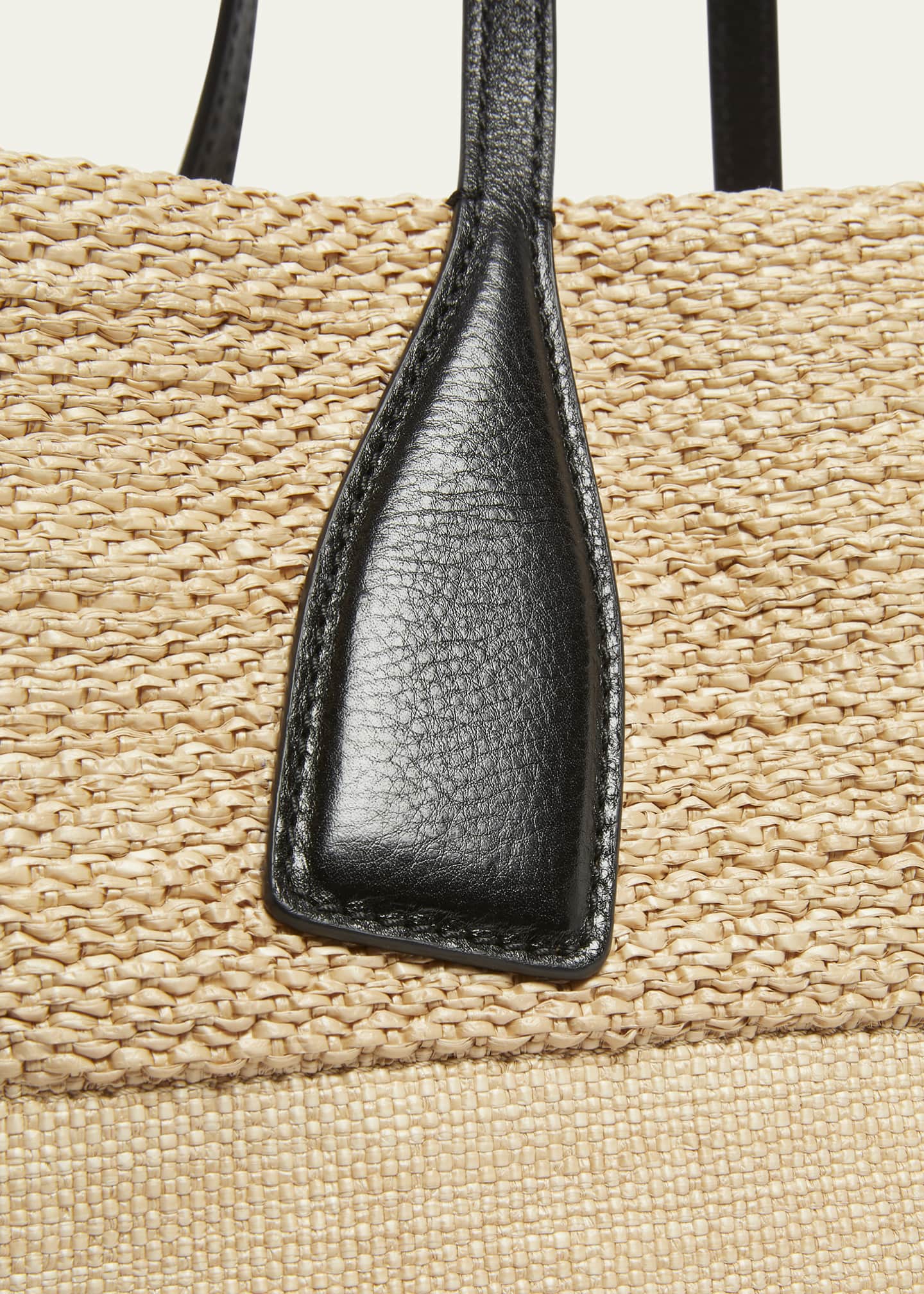 Balmain Track Tote Bag in Jacquard and Calfskin - Bergdorf