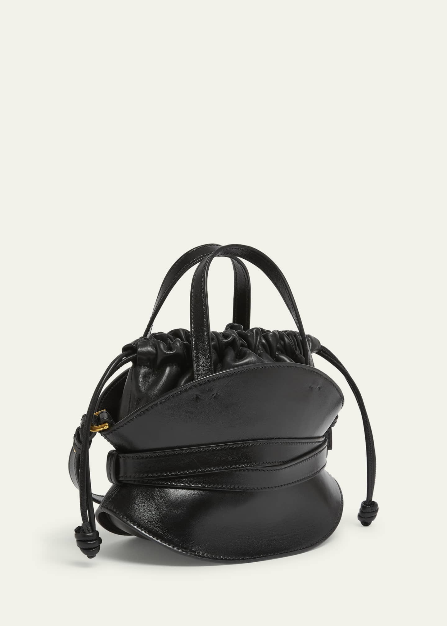 【関税込み】balmain Shuffle' mini handbag Shuffle Mini bag in leather black black - Women | BALMAIN