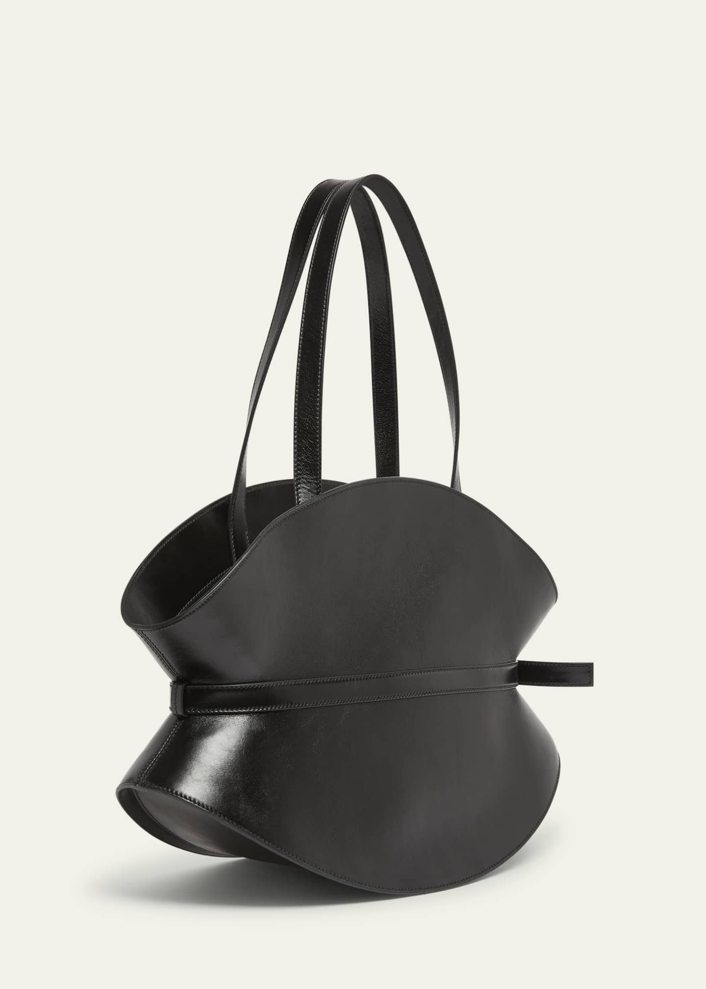 Balmain Shuffle Medium Belt Shoulder Bag in Calfskin Image 3 of 6