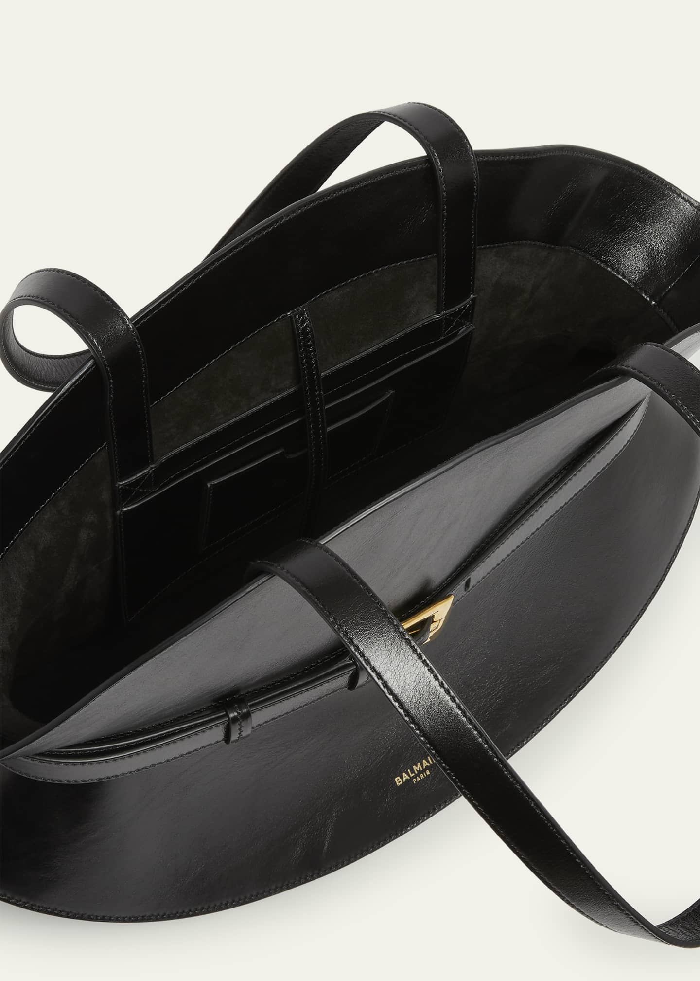 Balmain Shuffle Medium Belt Shoulder Bag in Calfskin Image 4 of 6