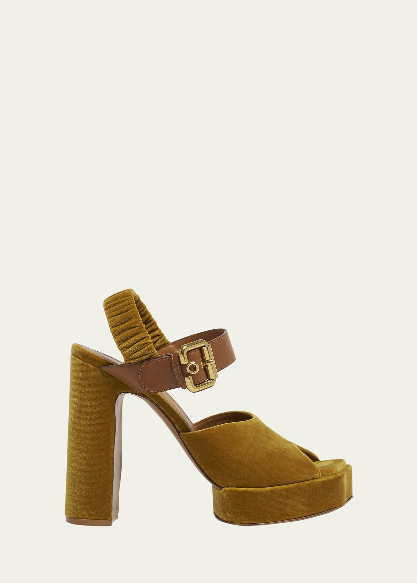Chloe Aria Ankle-Strap Platform Sandals Image 1 of 6