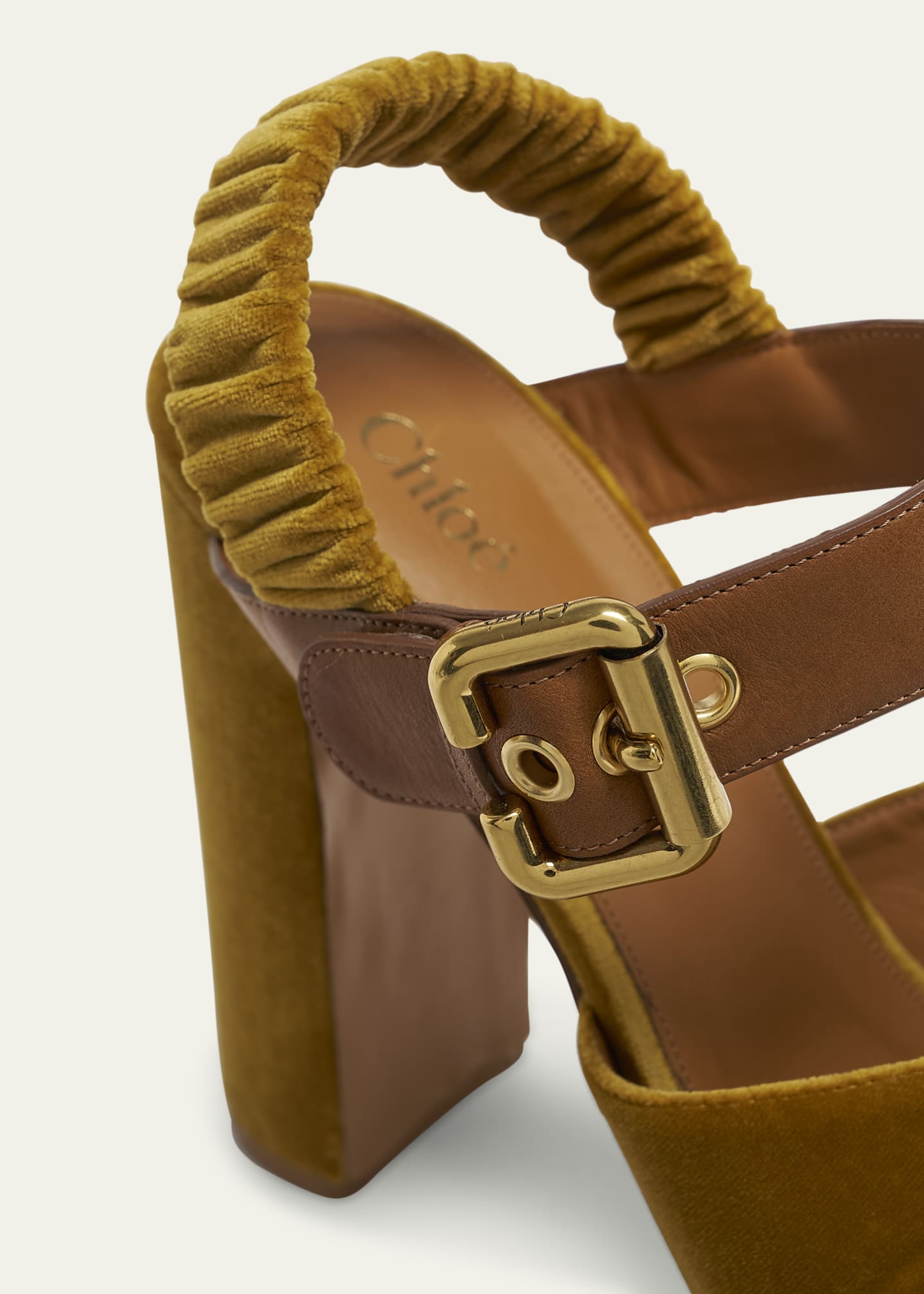 Chloe Aria Ankle-Strap Platform Sandals Image 5 of 6