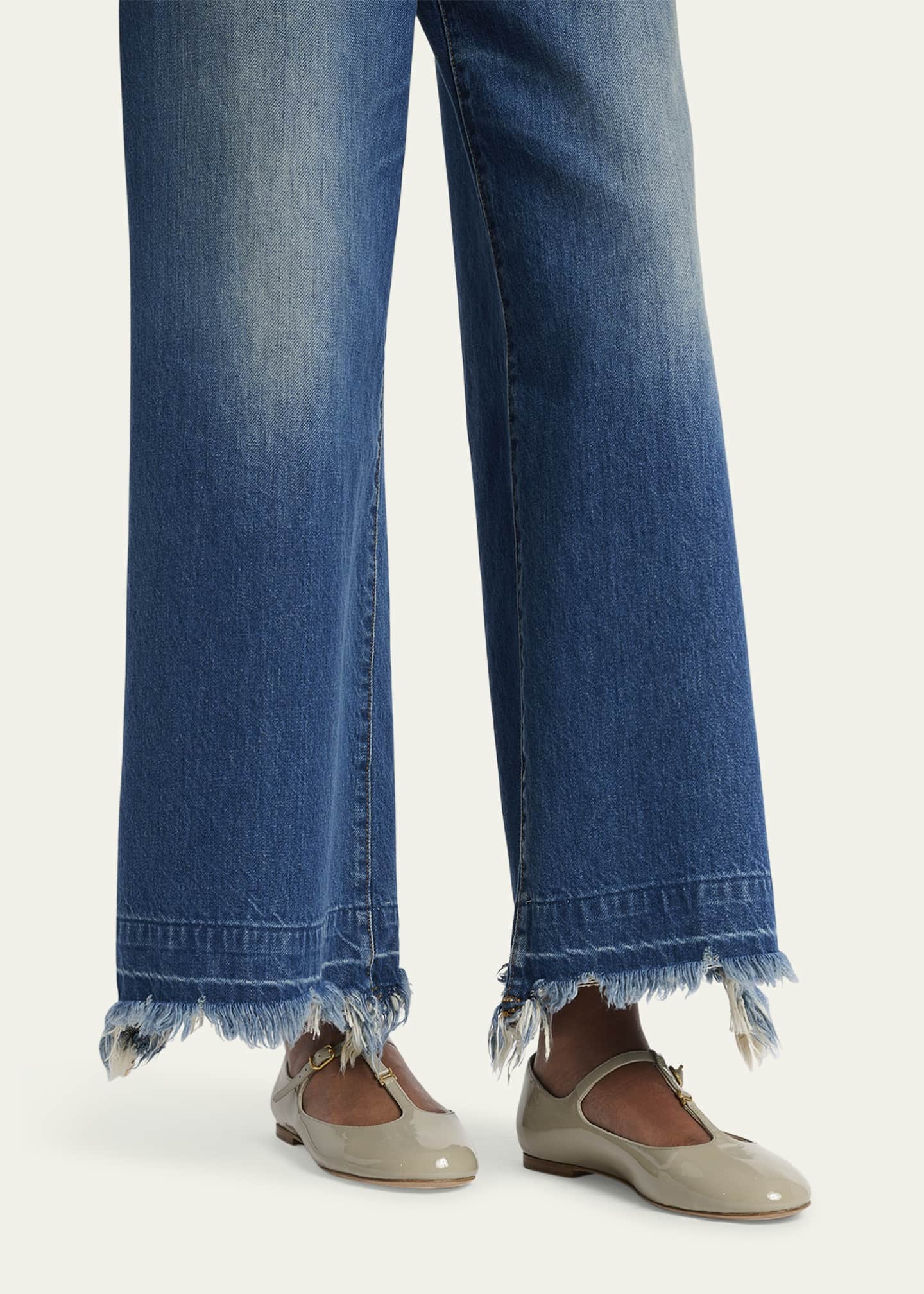 Chloe Marcie Patent Mary Jane Ballerina Flats Image 2 of 6
