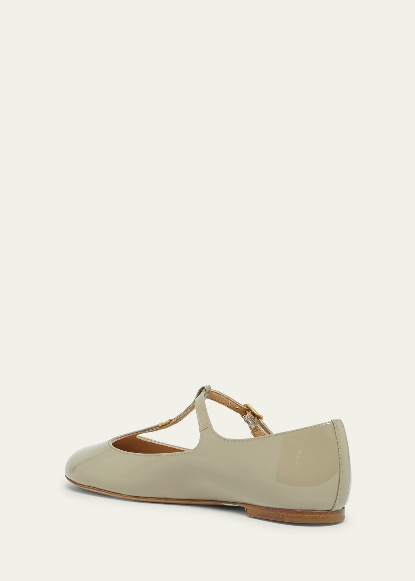 Chloe Marcie Patent Mary Jane Ballerina Flats Image 4 of 6