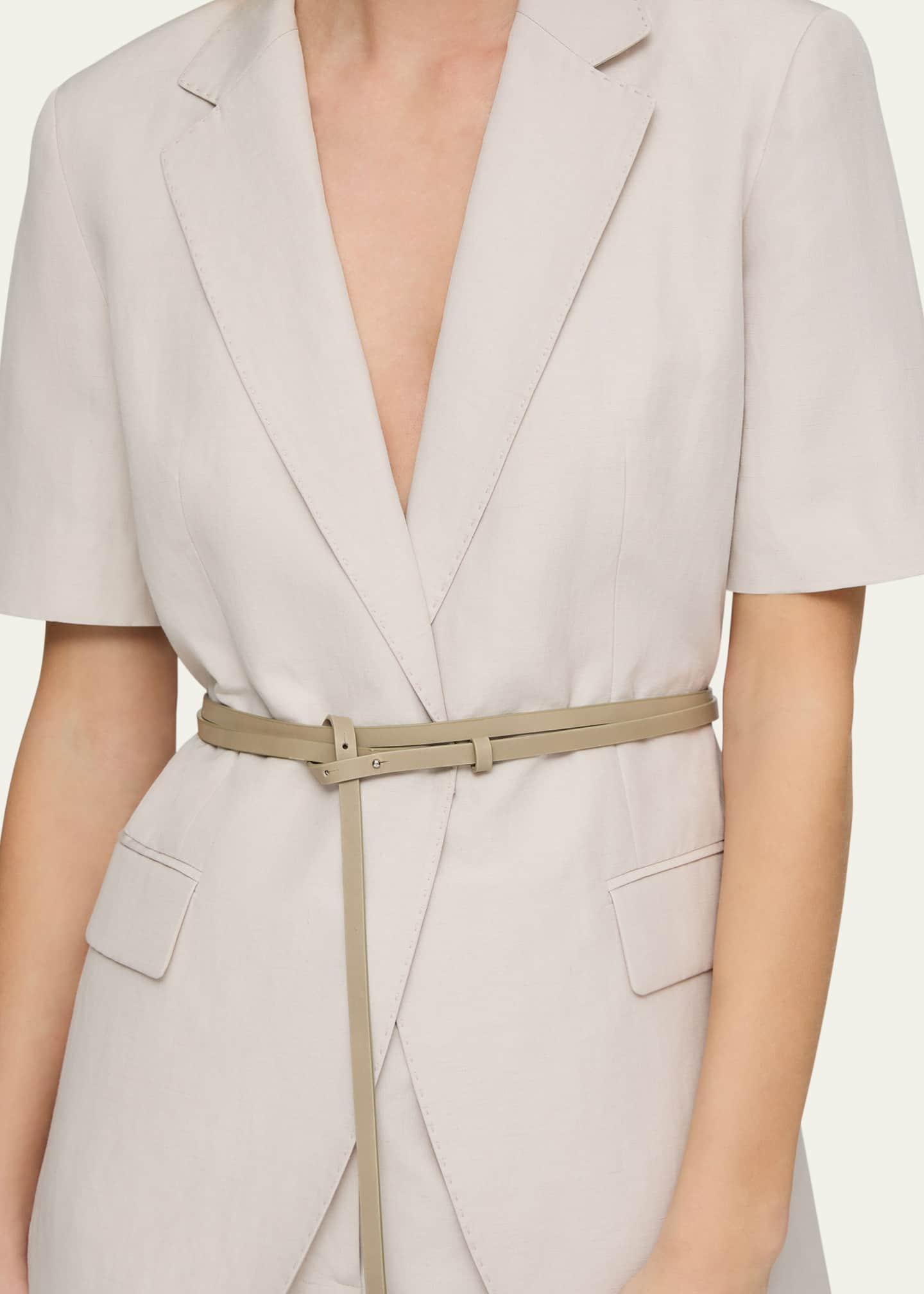 Lafayette 148 New York Belted Wrap-Front Blazer Image 5 of 5