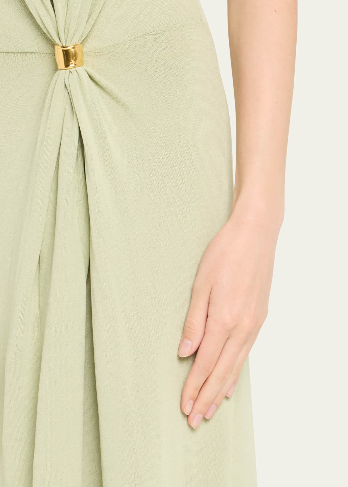 Altuzarra Saralien Gathered Sleeveless Maxi Dress Image 5 of 5